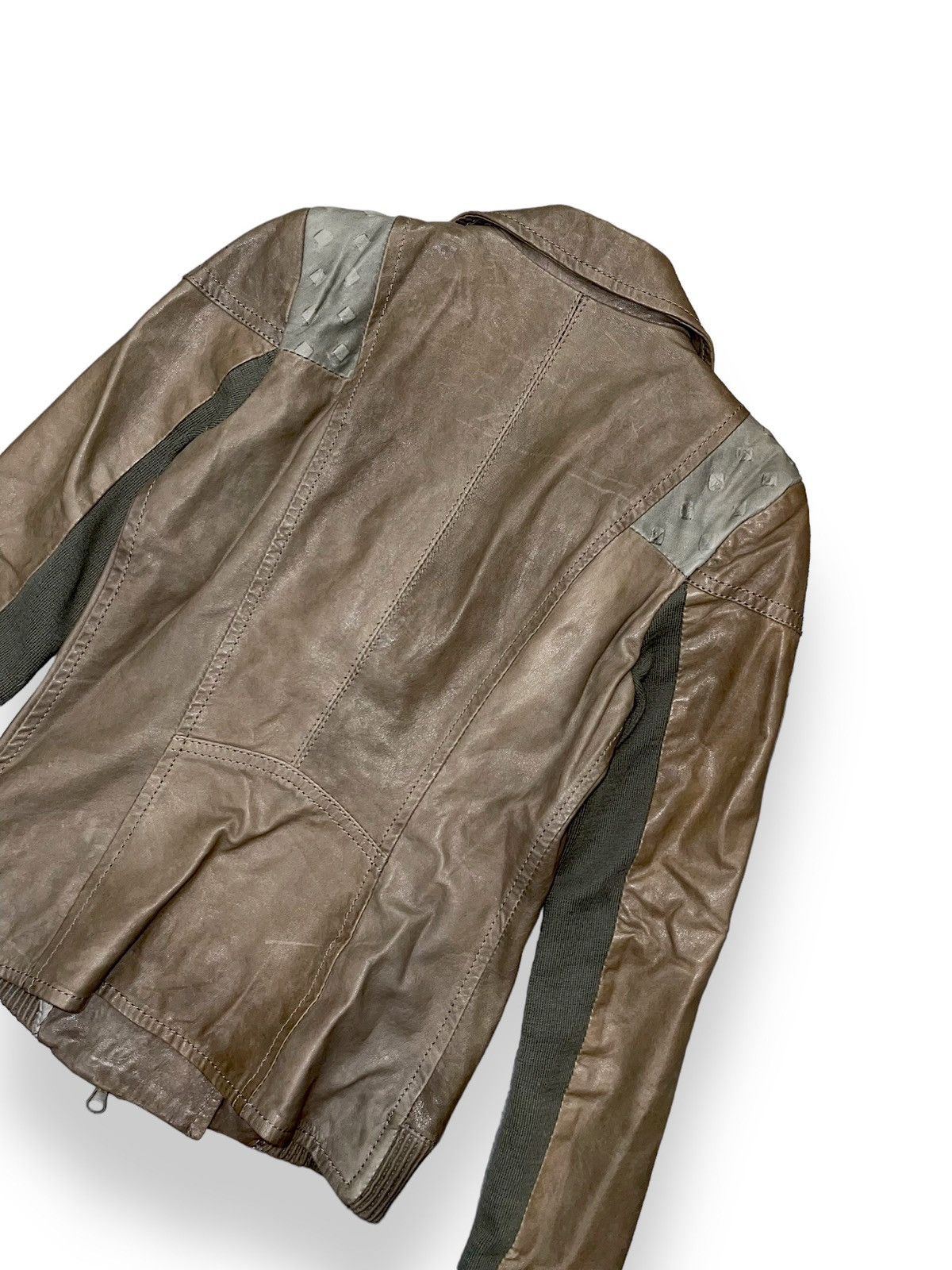Leather Anna Rita N Light Brown Leather Jacket Size S / US 4 / IT 40 - 9 Thumbnail