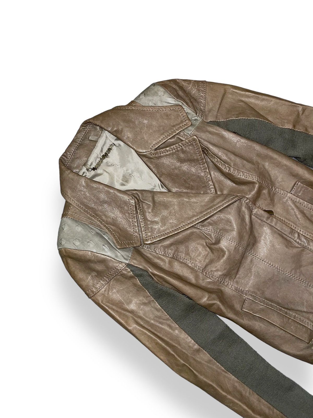 Leather Anna Rita N Light Brown Leather Jacket Size S / US 4 / IT 40 - 6 Thumbnail