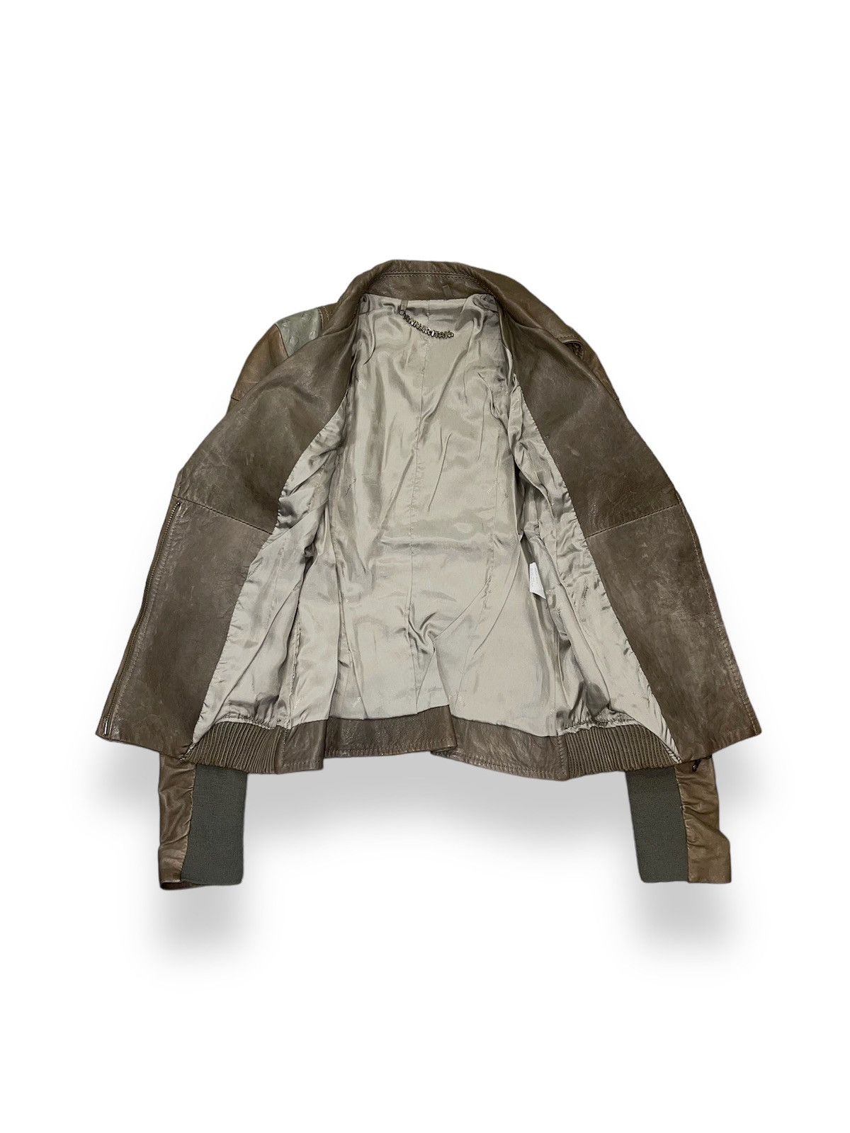 Leather Anna Rita N Light Brown Leather Jacket Size S / US 4 / IT 40 - 11 Thumbnail