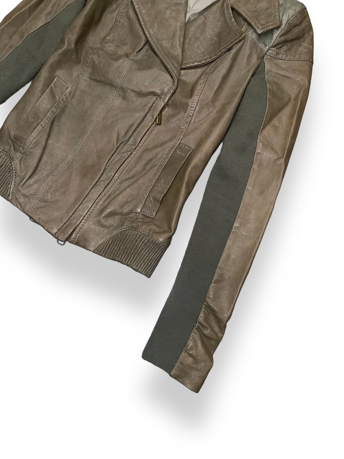 Leather Anna Rita N Light Brown Leather Jacket Size S / US 4 / IT 40 - 3 Thumbnail