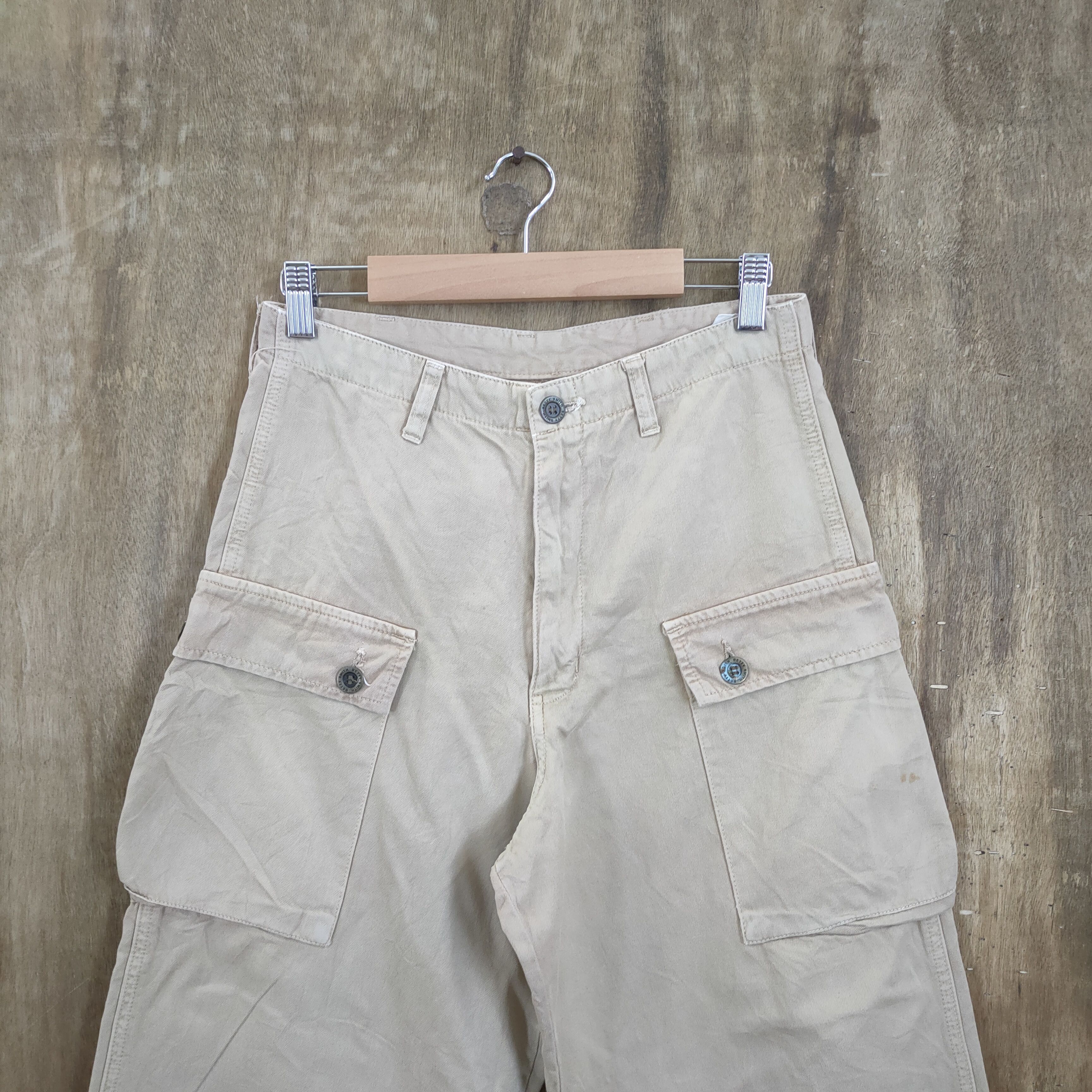 Japanese Brand VINTAGE BETTY SMITH MONKEY CARGO PANTS Size US 26 / EU 42 - 3 Thumbnail