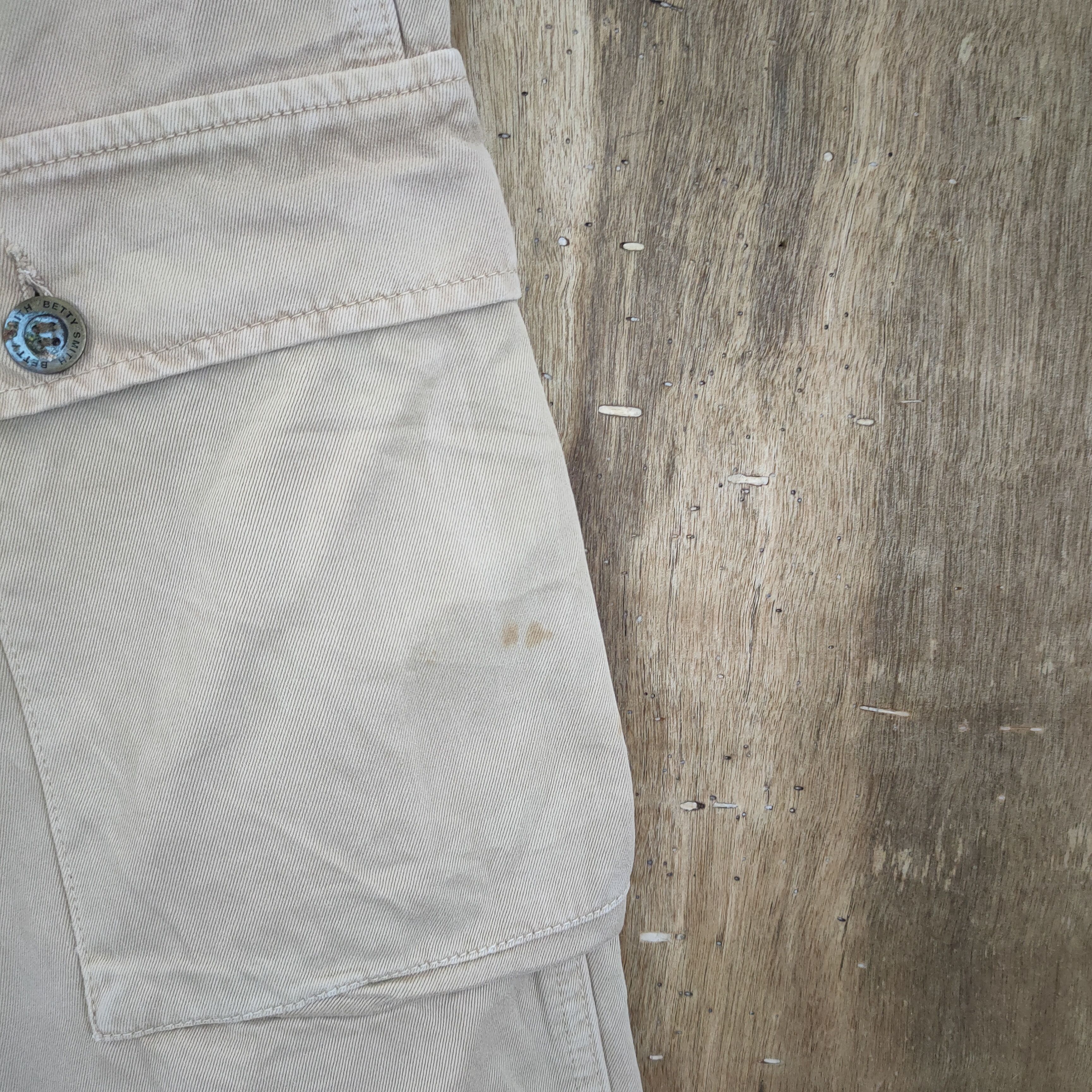 Japanese Brand VINTAGE BETTY SMITH MONKEY CARGO PANTS Size US 26 / EU 42 - 6 Thumbnail