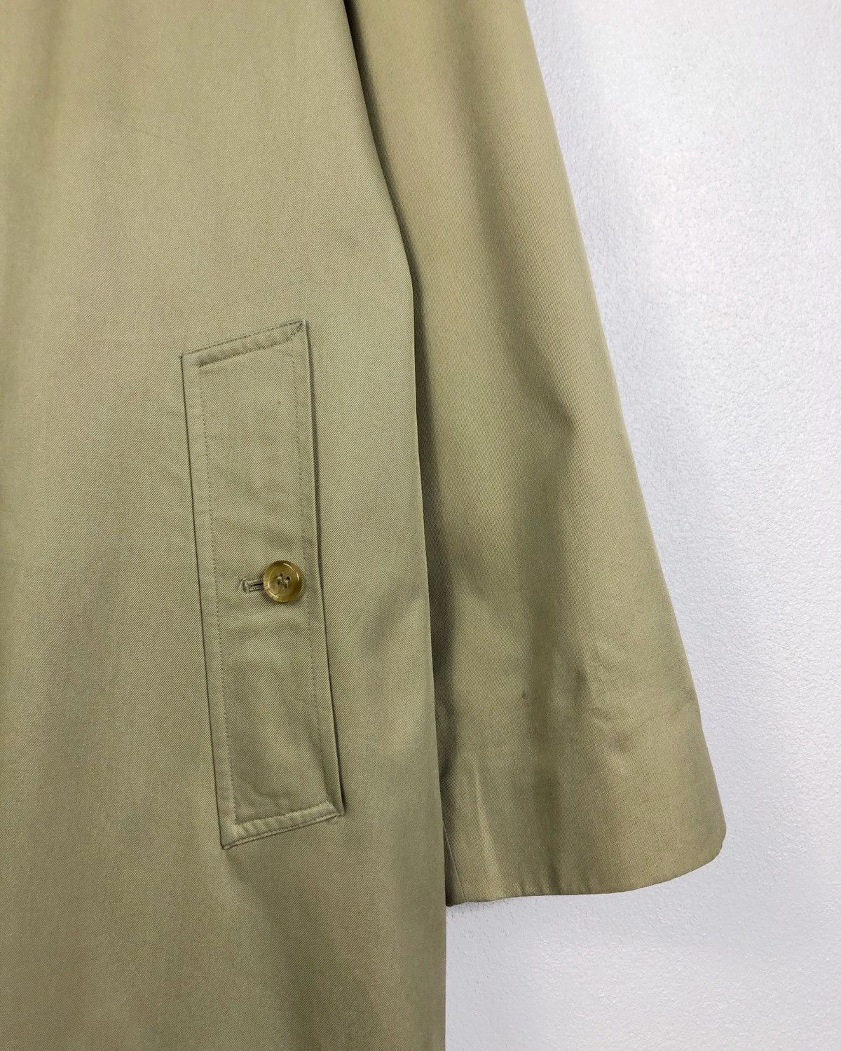 Burberry Prorsum Vtg Burberrys Nova Check Trenchcoat Jacket Made in England Size US M / EU 48-50 / 2 - 6 Thumbnail