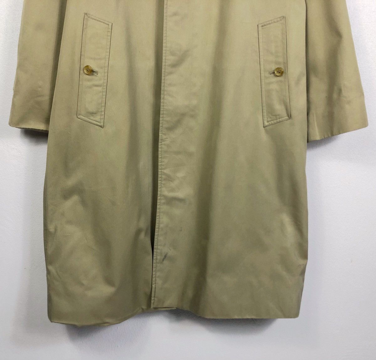 Burberry Prorsum Vtg Burberrys Nova Check Trenchcoat Jacket Made in England Size US M / EU 48-50 / 2 - 4 Thumbnail