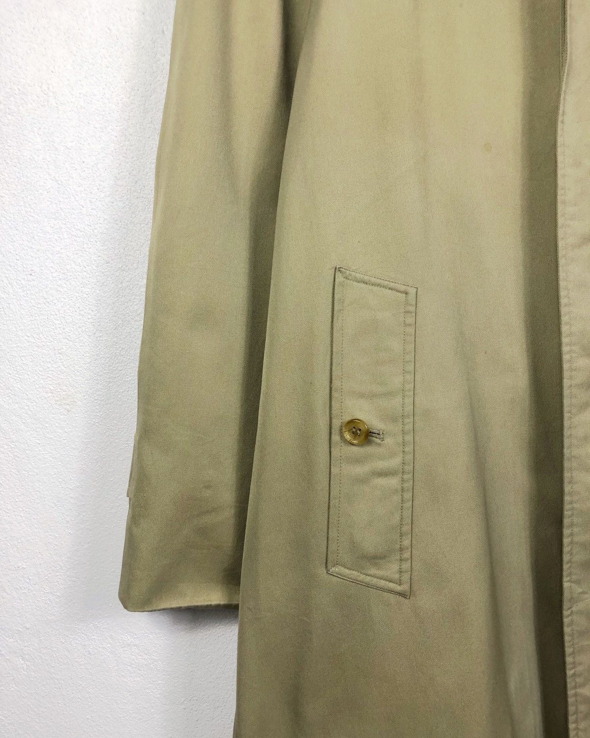 Burberry Prorsum Vtg Burberrys Nova Check Trenchcoat Jacket Made in England Size US M / EU 48-50 / 2 - 5 Thumbnail