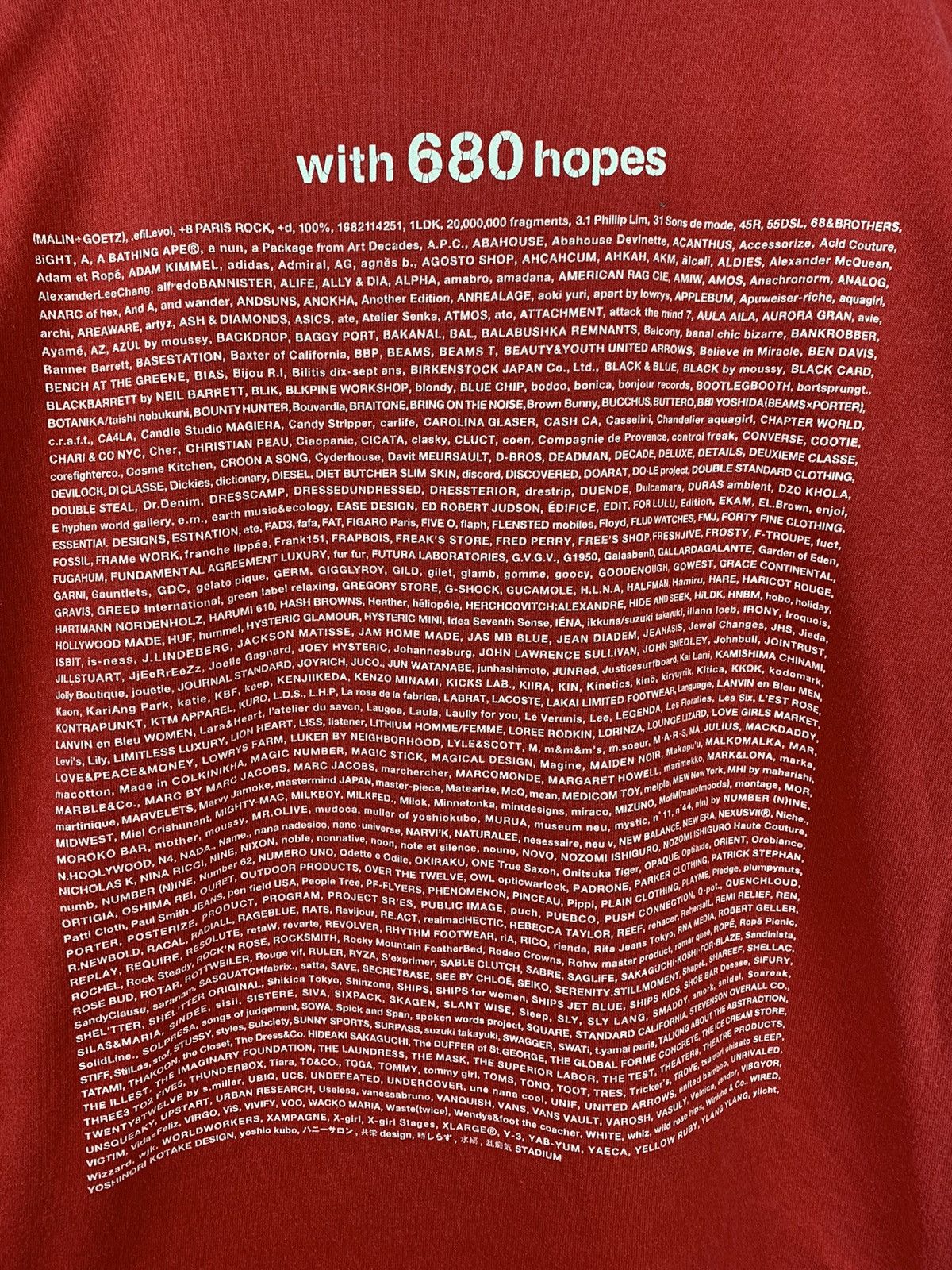 Japanese Brand Rare! Start Today 680 Hopes Designer Collection Promo Tee Size US S / EU 44-46 / 1 - 3 Thumbnail