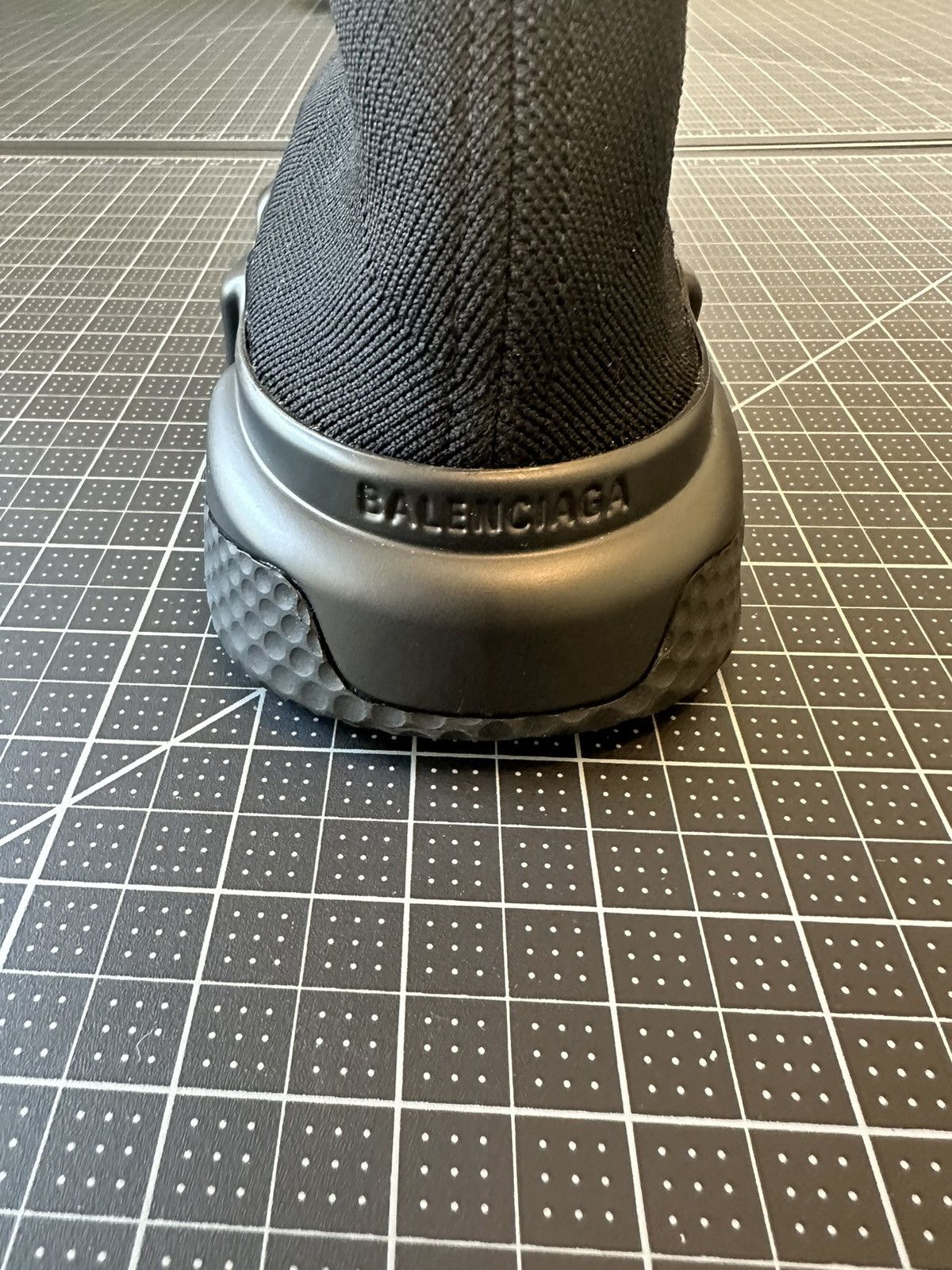 Balenciaga Balenciaga Speed LT logo-print stretch-knit Black Size US 12 / EU 45 - 5 Thumbnail