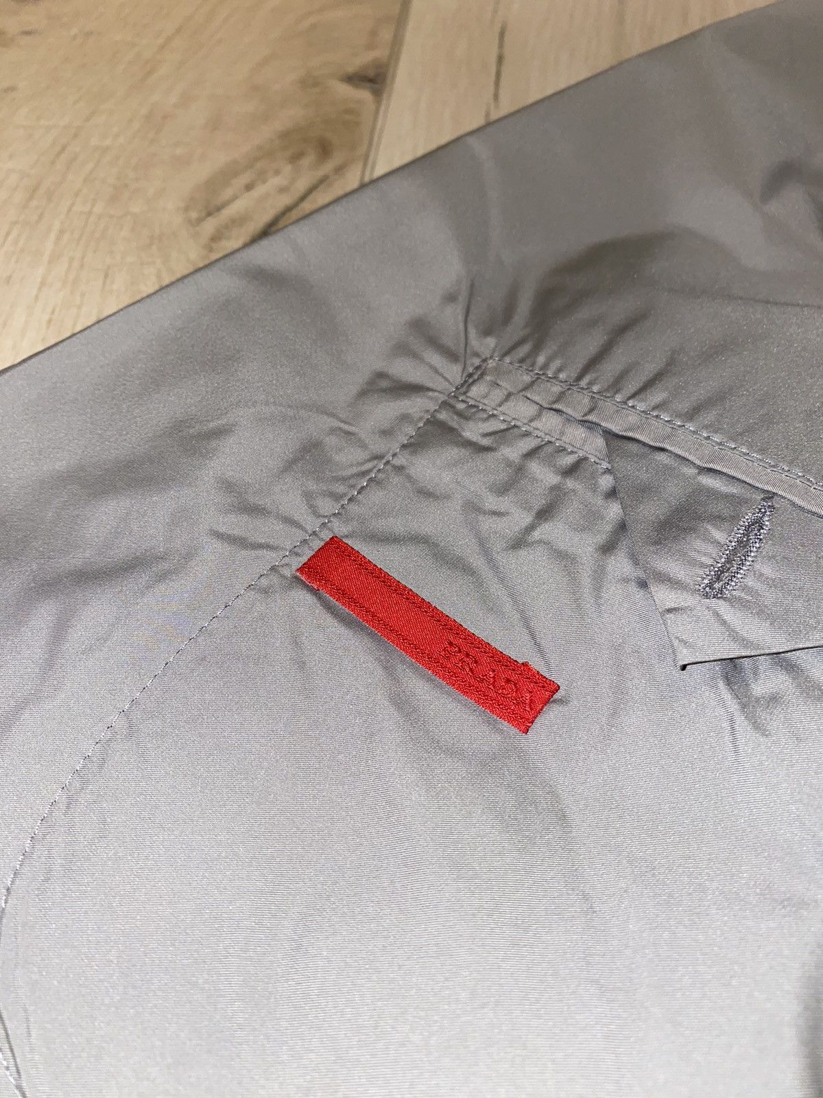 Prada SS08 Prada Red Tab Logo Gray Blazer Jacket Size US M / EU 48-50 / 2 - 10 Thumbnail