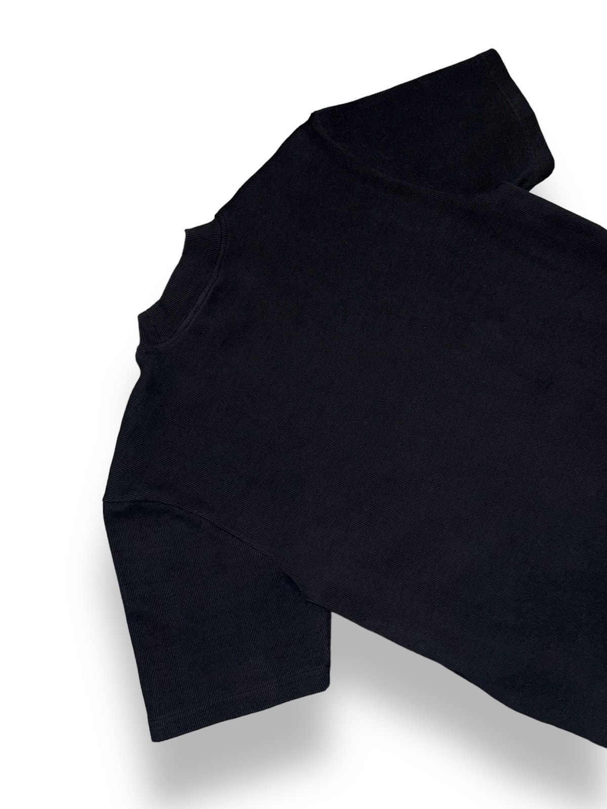 032c 032c Small Logo Black Mock Neck Thick Short SleeveT-Shirt Size US M / EU 48-50 / 2 - 11 Thumbnail