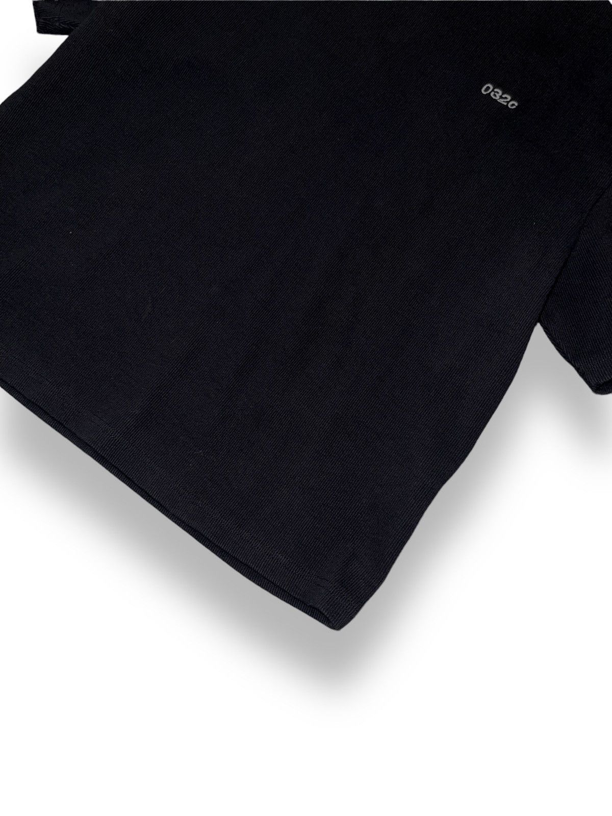 032c 032c Small Logo Black Mock Neck Thick Short SleeveT-Shirt Size US M / EU 48-50 / 2 - 4 Thumbnail