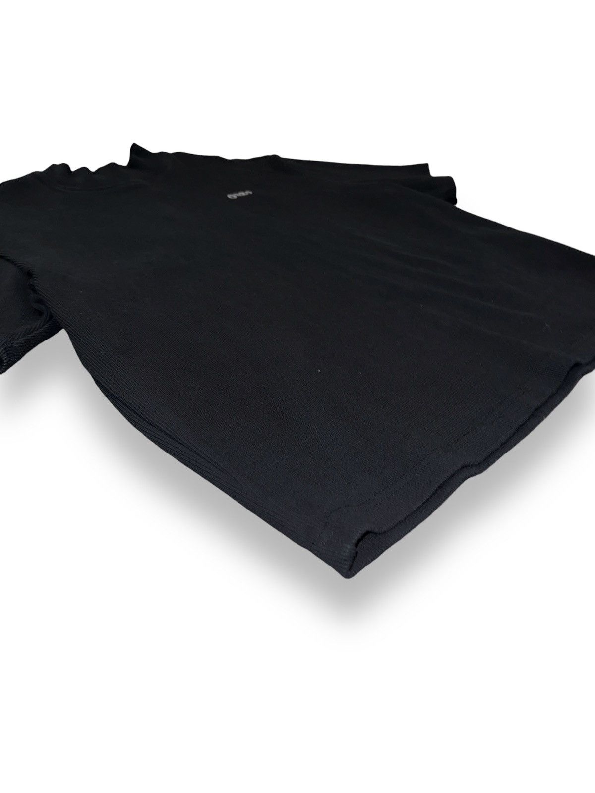 032c 032c Small Logo Black Mock Neck Thick Short SleeveT-Shirt Size US M / EU 48-50 / 2 - 5 Thumbnail