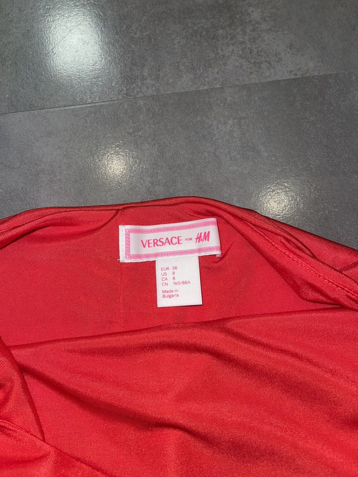 Versace Versace X H&M Red Mid Dress Size M / US 6-8 / IT 42-44 - 11 Thumbnail