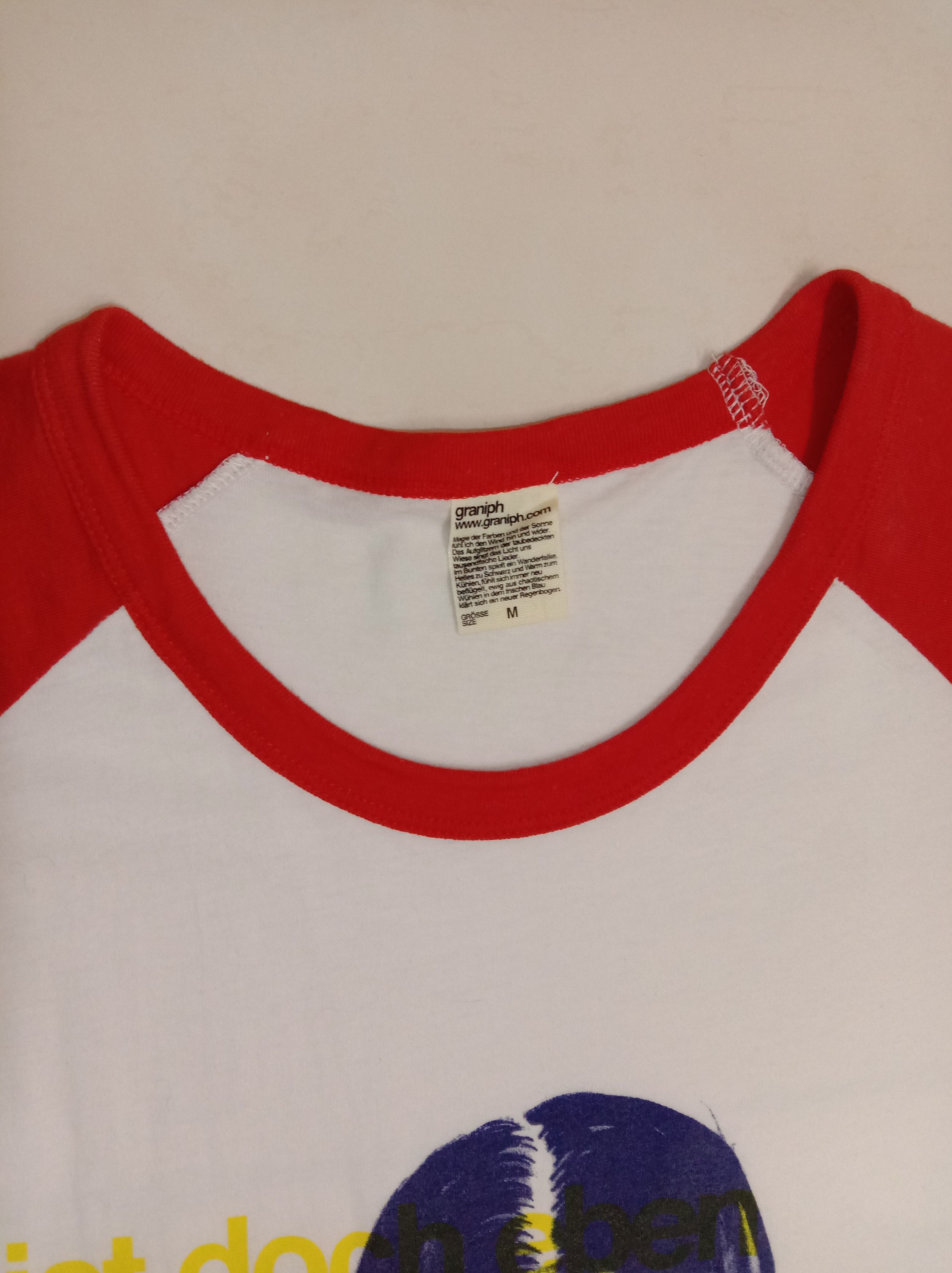 Hysteric Glamour ⚡🔥Awesome & very cool design graniph raglan tee⚡ Size M / US 6-8 / IT 42-44 - 6 Thumbnail
