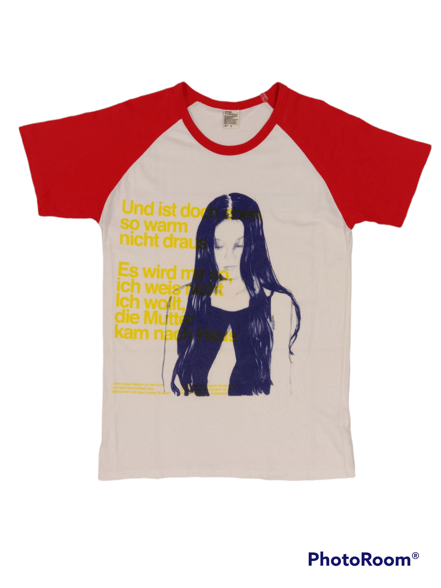Hysteric Glamour ⚡🔥Awesome & very cool design graniph raglan tee⚡ Size M / US 6-8 / IT 42-44 - 1 Thumbnail