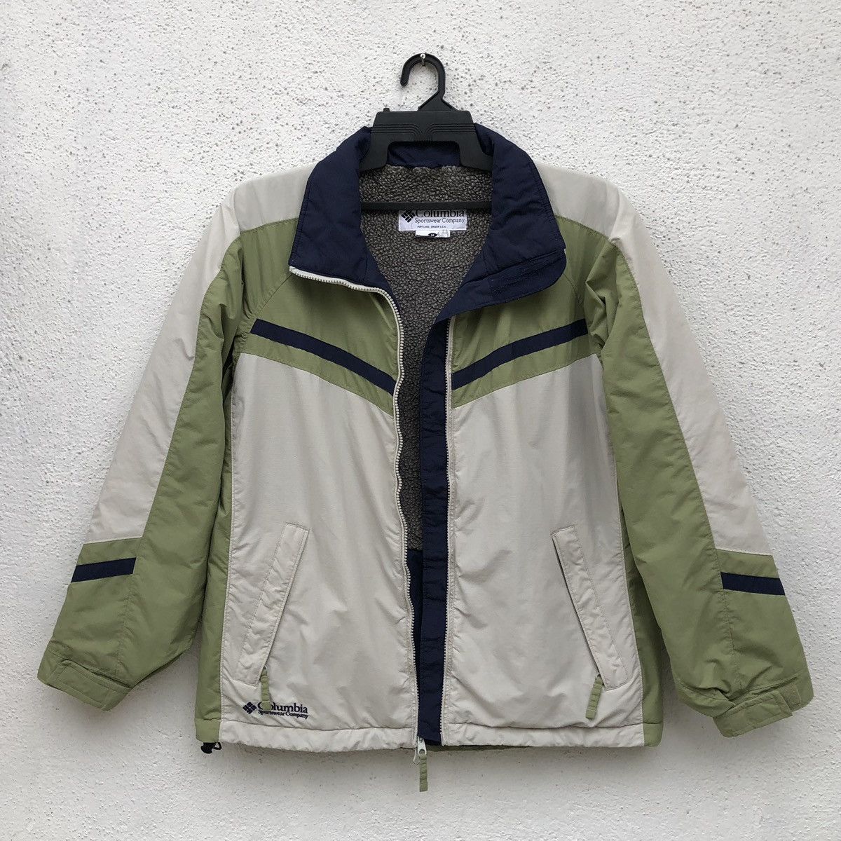 Vintage Columbia Sportswear Company Fleece Lined Jacket