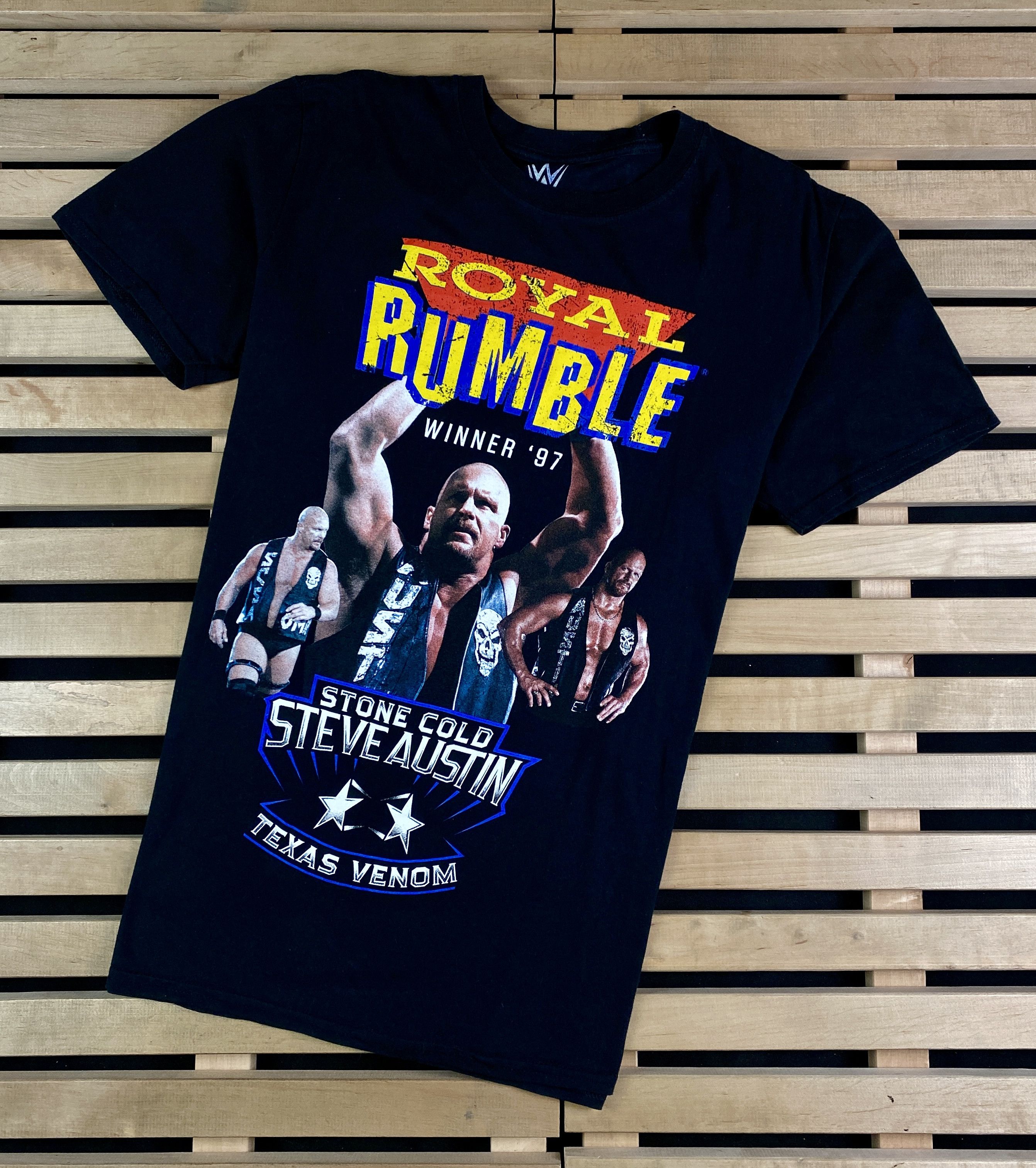 Vintage × WWE × WWF Mens Vintage T Shirt Stone Cold Steve Austin WWE Size L Size US L / EU 52-54 / 3 - 1 Thumbnail