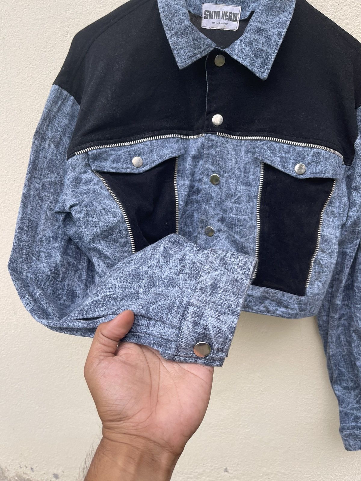 Japanese Brand × Seditionaries Skin Head Of Harajuku Bondage Copped Jacket Size M / US 6-8 / IT 42-44 - 4 Thumbnail