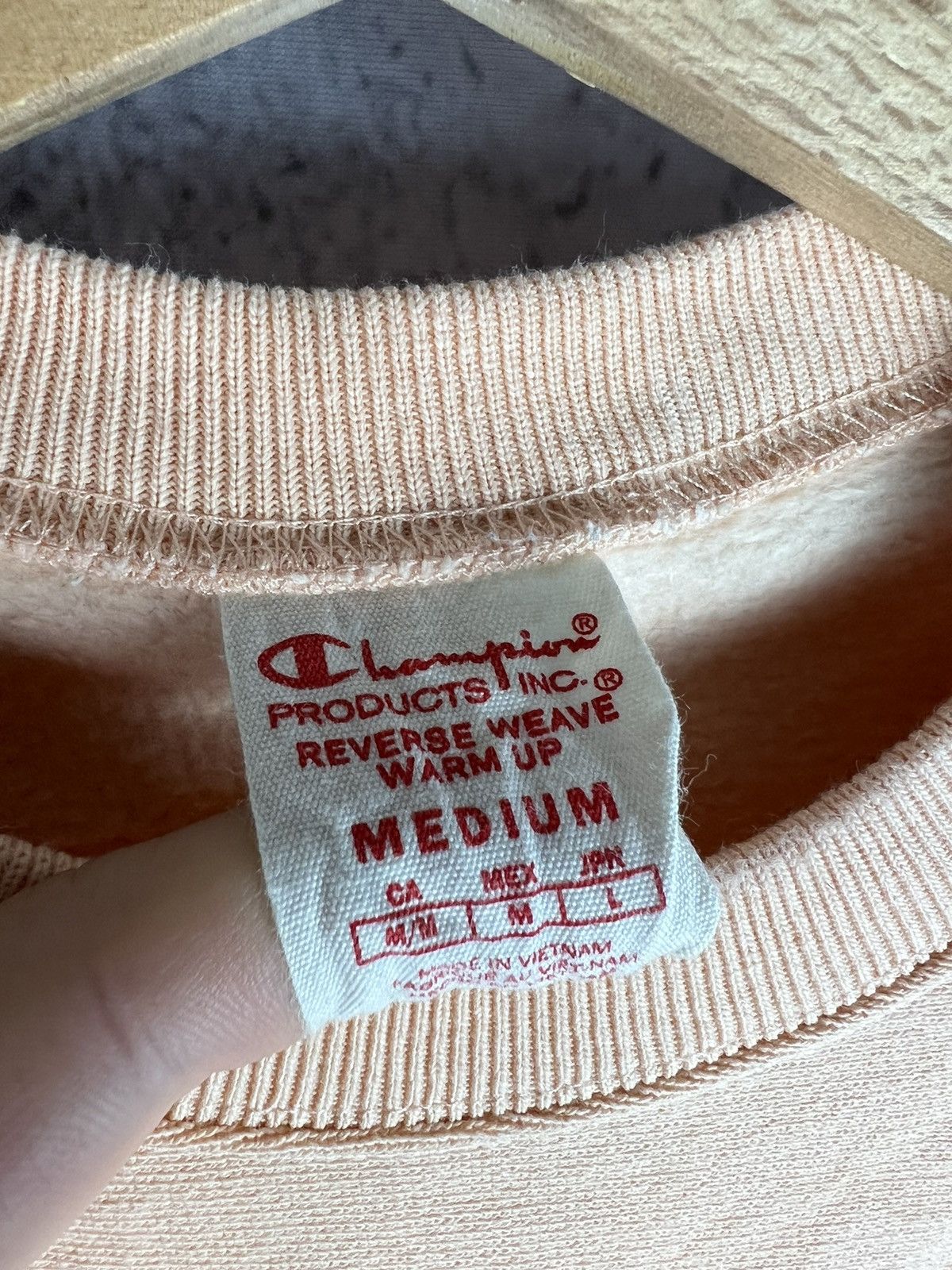 Champion Vintage Champion reverse weave warm up sweatshirt Size US M / EU 48-50 / 2 - 3 Thumbnail
