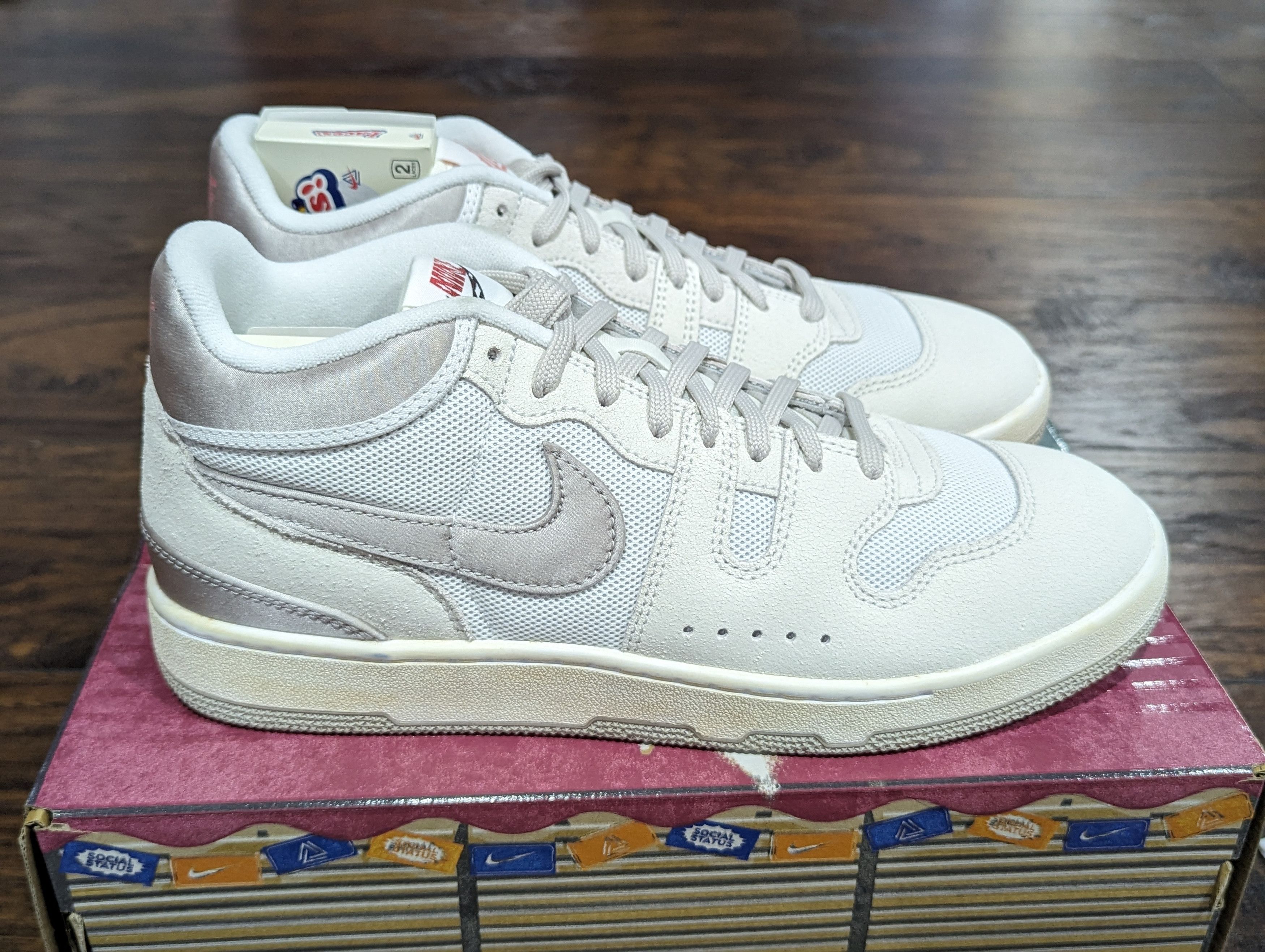 Nike × Social Status Social Status x Nike Attack Silver Lining Size US 11 / EU 44 - 2 Thumbnail
