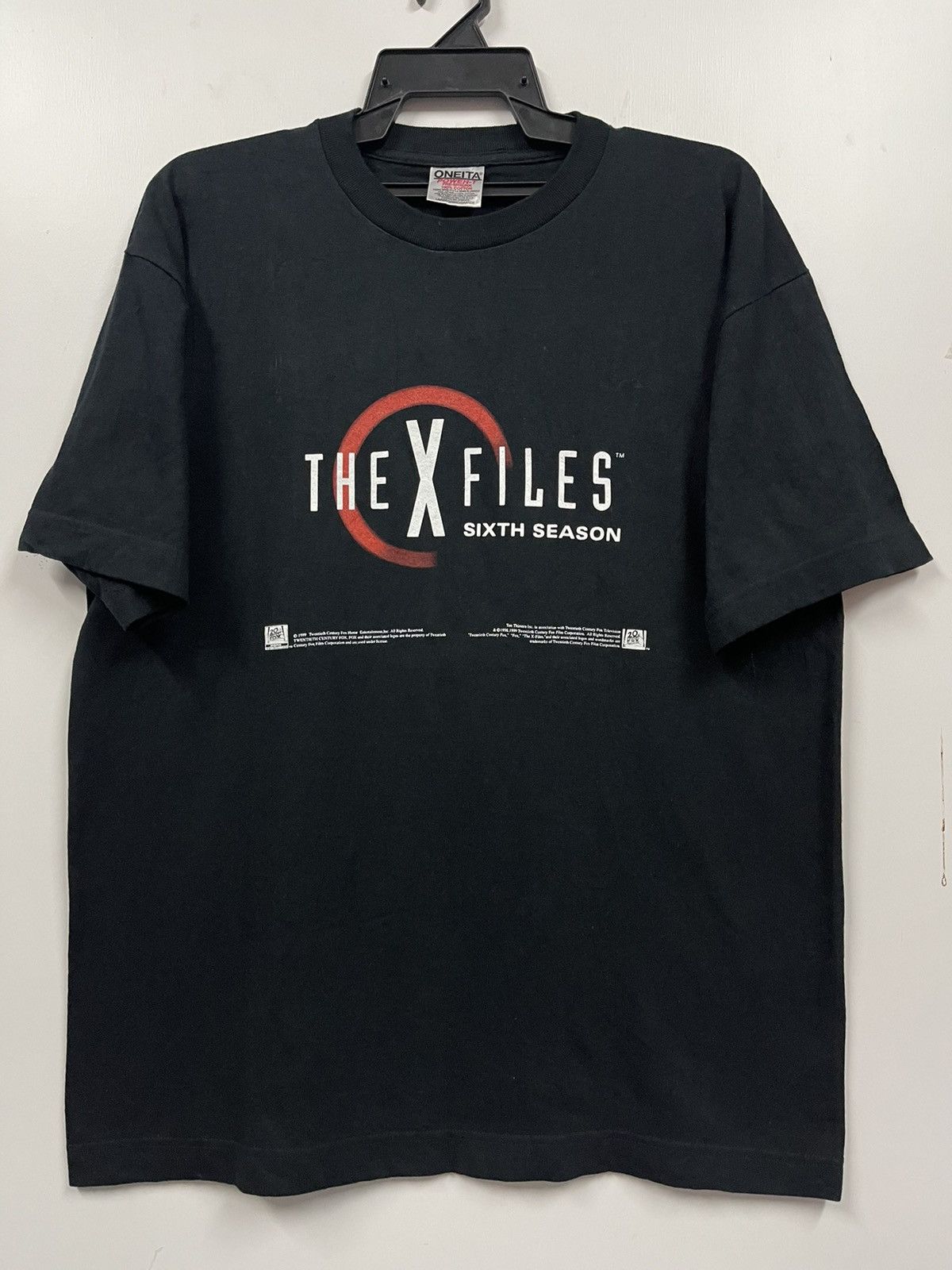 Vintage 1998 The X Files Sixth Season Movie Shirt