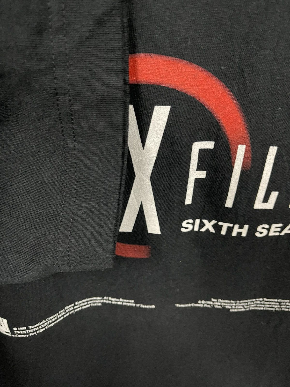 Vintage 1998 The X Files Sixth Season Movie Shirt