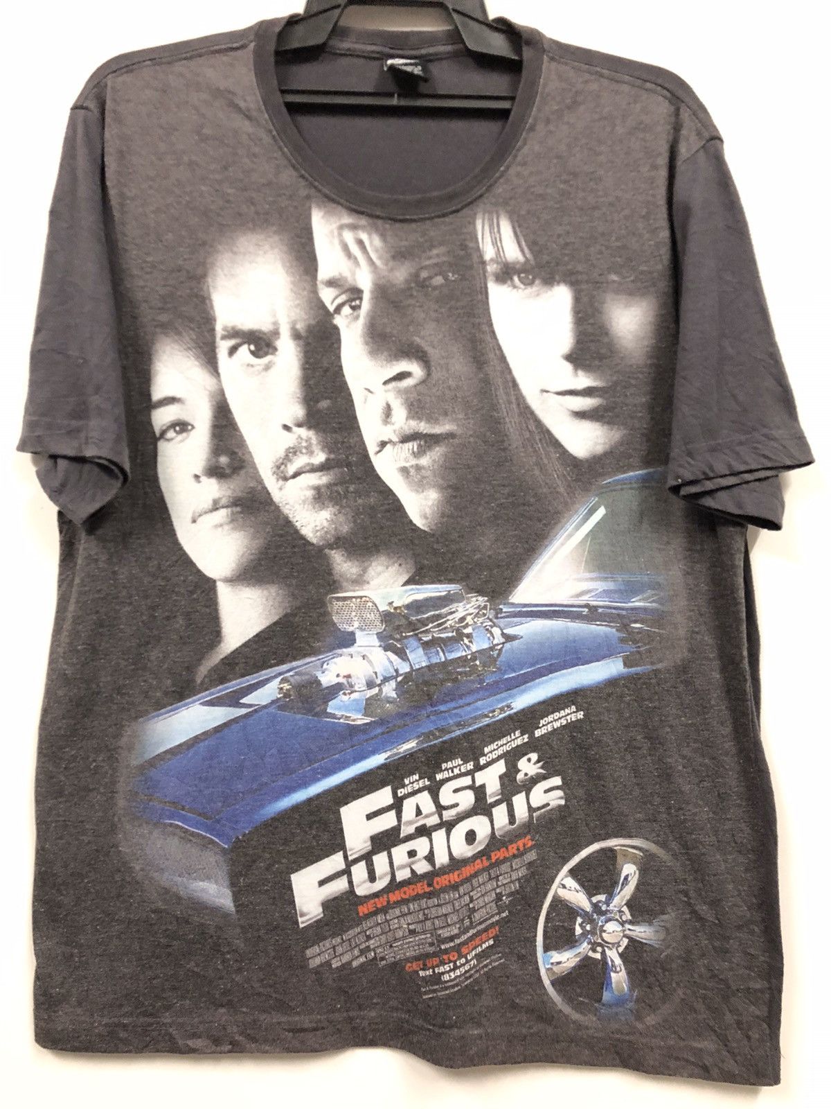 Fast & Furious Movie Paul Walker Vin Diesel Shirt