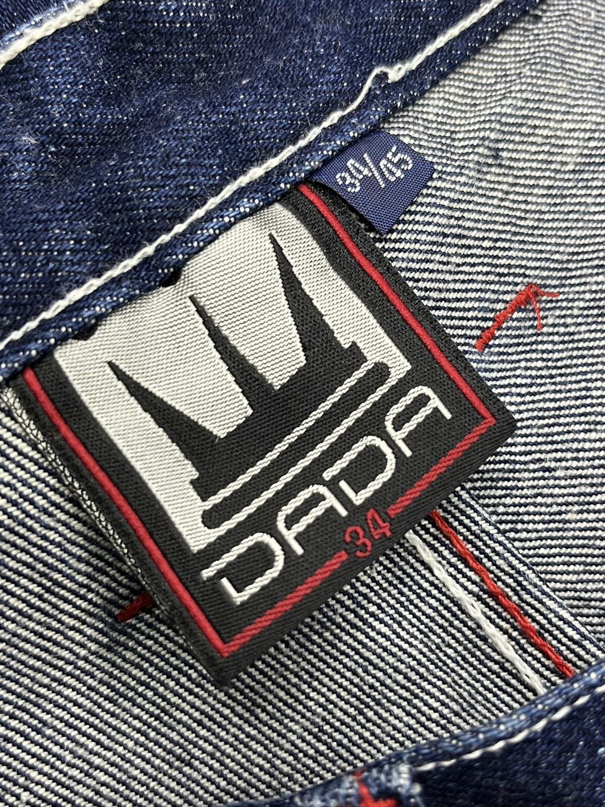 Damani Dada × Vintage DOPE💥Vintage 90’s DADA SUPREME Extreme BAGGY Hip-Hop Denim Size US 32 / EU 48 - 9 Thumbnail