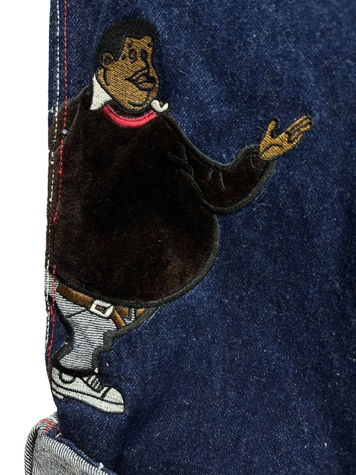 Damani Dada × Vintage DOPE💥Vintage 90’s DADA SUPREME Extreme BAGGY Hip-Hop Denim Size US 32 / EU 48 - 2 Thumbnail