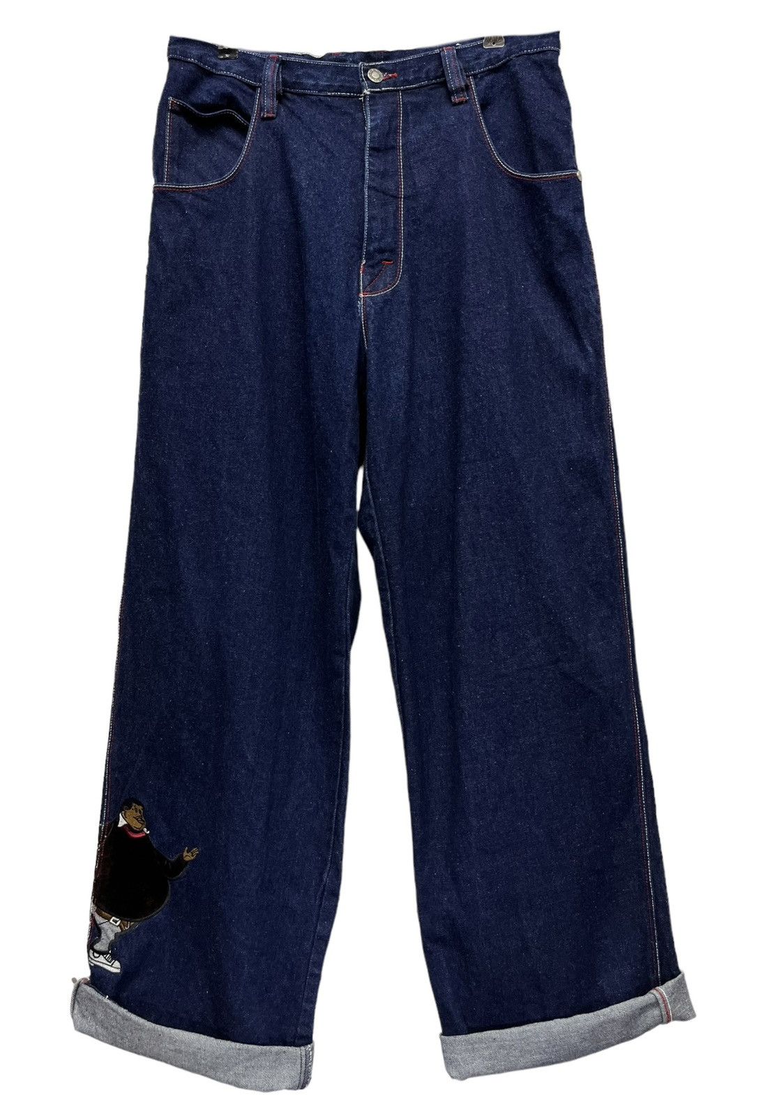 Damani Dada × Vintage DOPE💥Vintage 90’s DADA SUPREME Extreme BAGGY Hip-Hop Denim Size US 32 / EU 48 - 5 Thumbnail