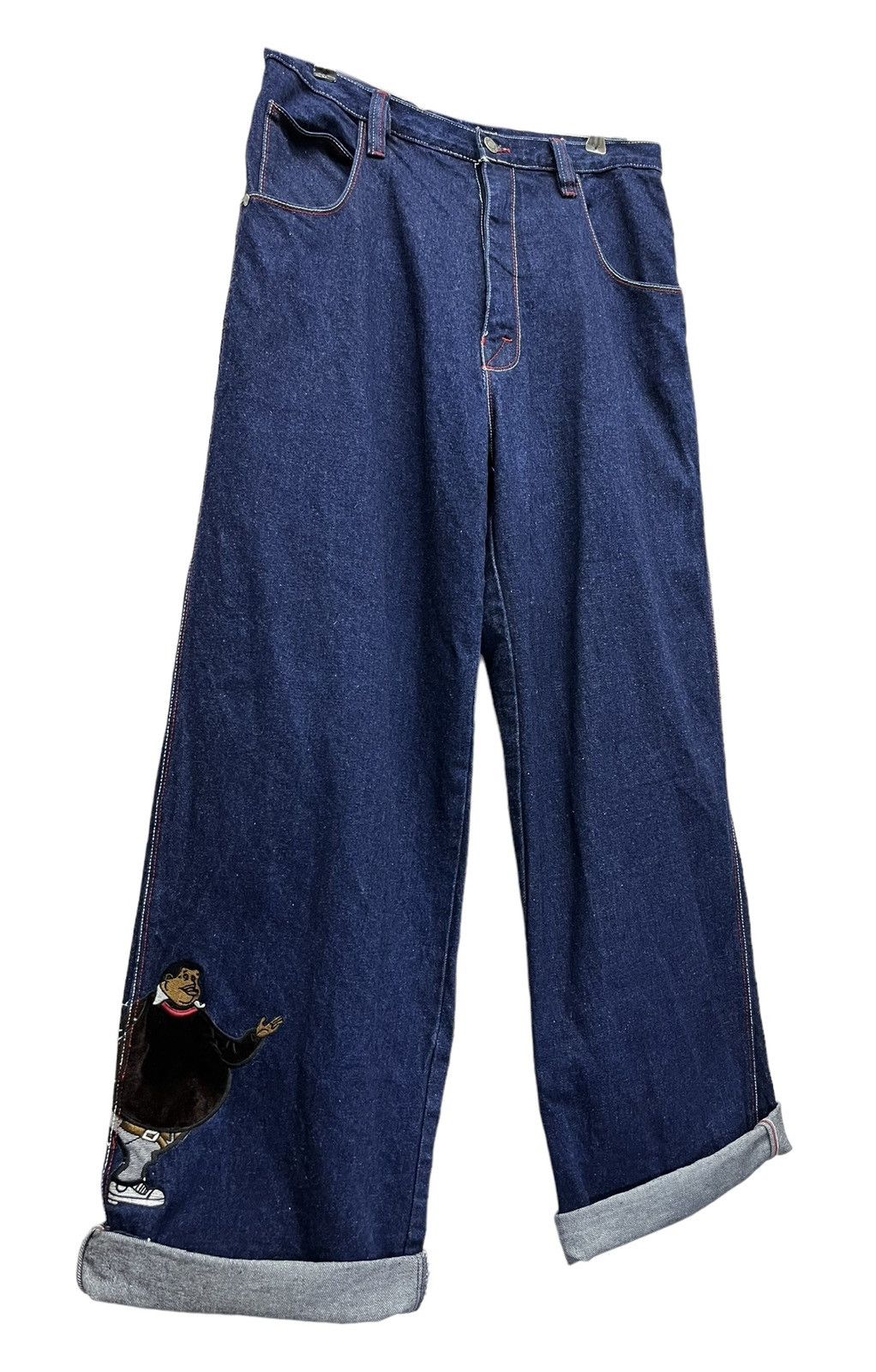 Damani Dada × Vintage DOPE💥Vintage 90’s DADA SUPREME Extreme BAGGY Hip-Hop Denim Size US 32 / EU 48 - 4 Thumbnail