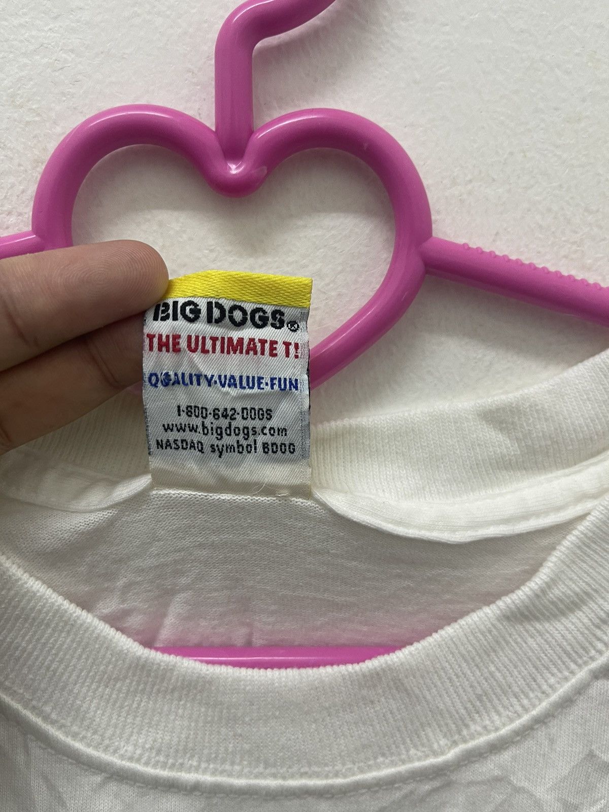 Rare Vintage BIG DOGS Big Daddy 1999 Spell Out