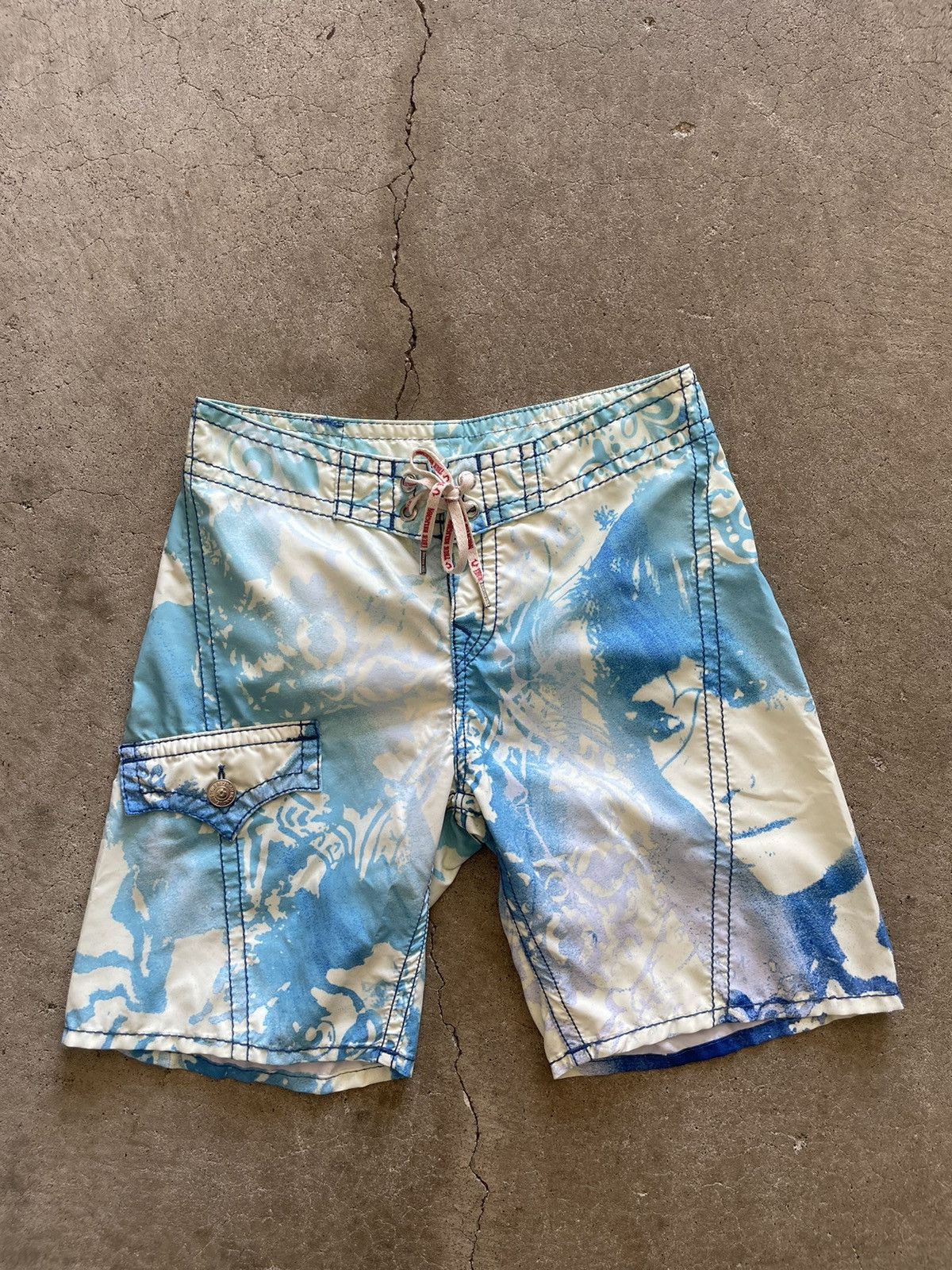 Early 2000’s True Religion Surf Shorts