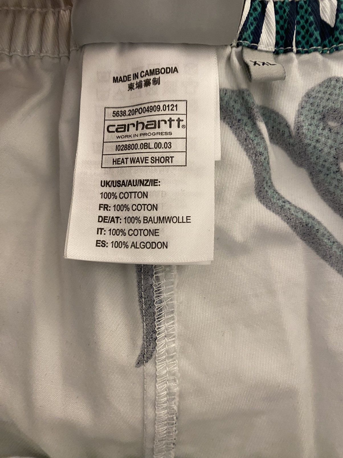 Carhartt Wip Carhartt WIP Heat Wave Short XXL Size US 38 / EU 54 - 8 Thumbnail