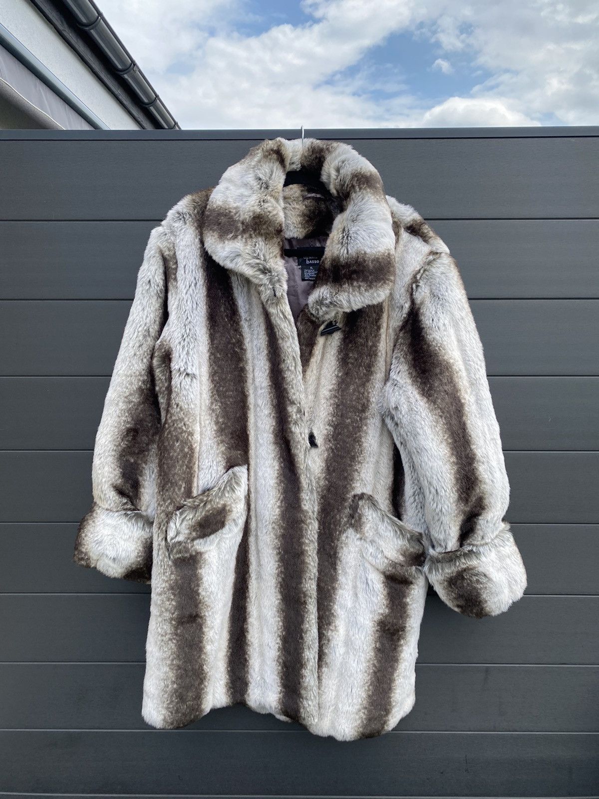 Vintage Vintage Dennis Basso Synthetic Fur coat Size US XL / EU 56 / 4 - 3 Thumbnail