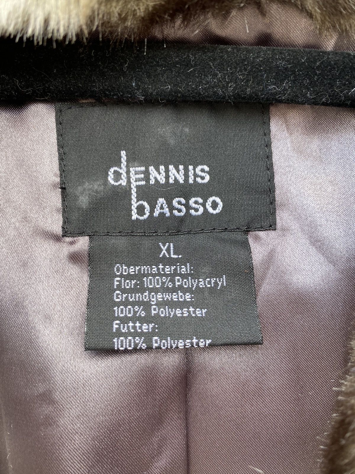 Vintage Vintage Dennis Basso Synthetic Fur coat Size US XL / EU 56 / 4 - 7 Thumbnail