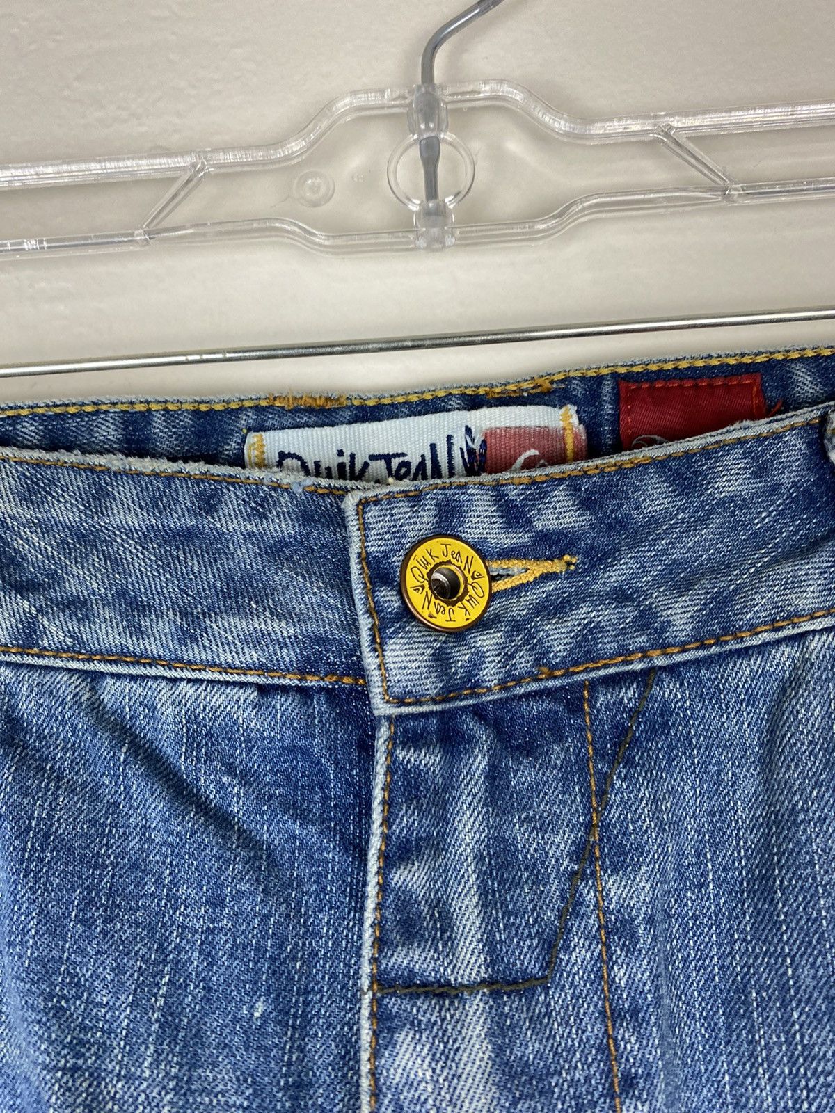 Quiksilver Vintage Quiksilver Denim Jeans Back Logo 90’s Surf Y2K Size US 36 / EU 52 - 5 Thumbnail