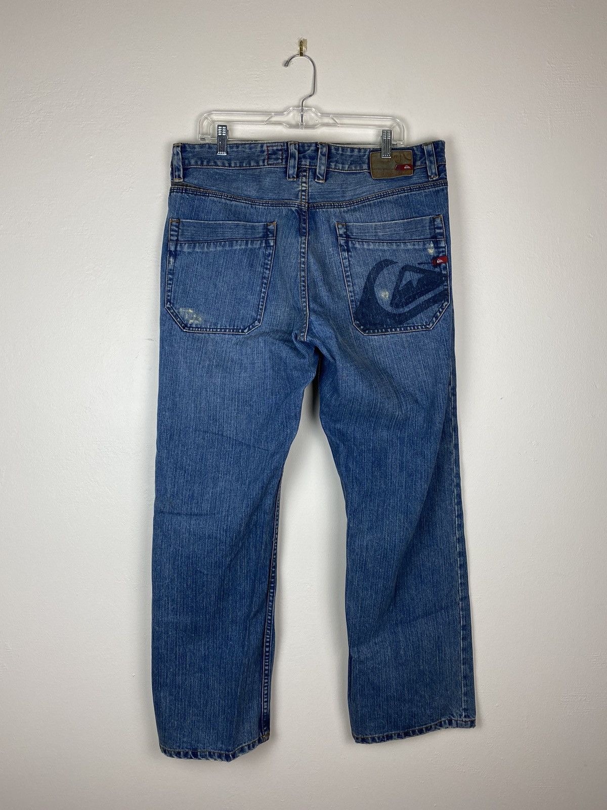 Quiksilver Vintage Quiksilver Denim Jeans Back Logo 90’s Surf Y2K Size US 36 / EU 52 - 1 Thumbnail