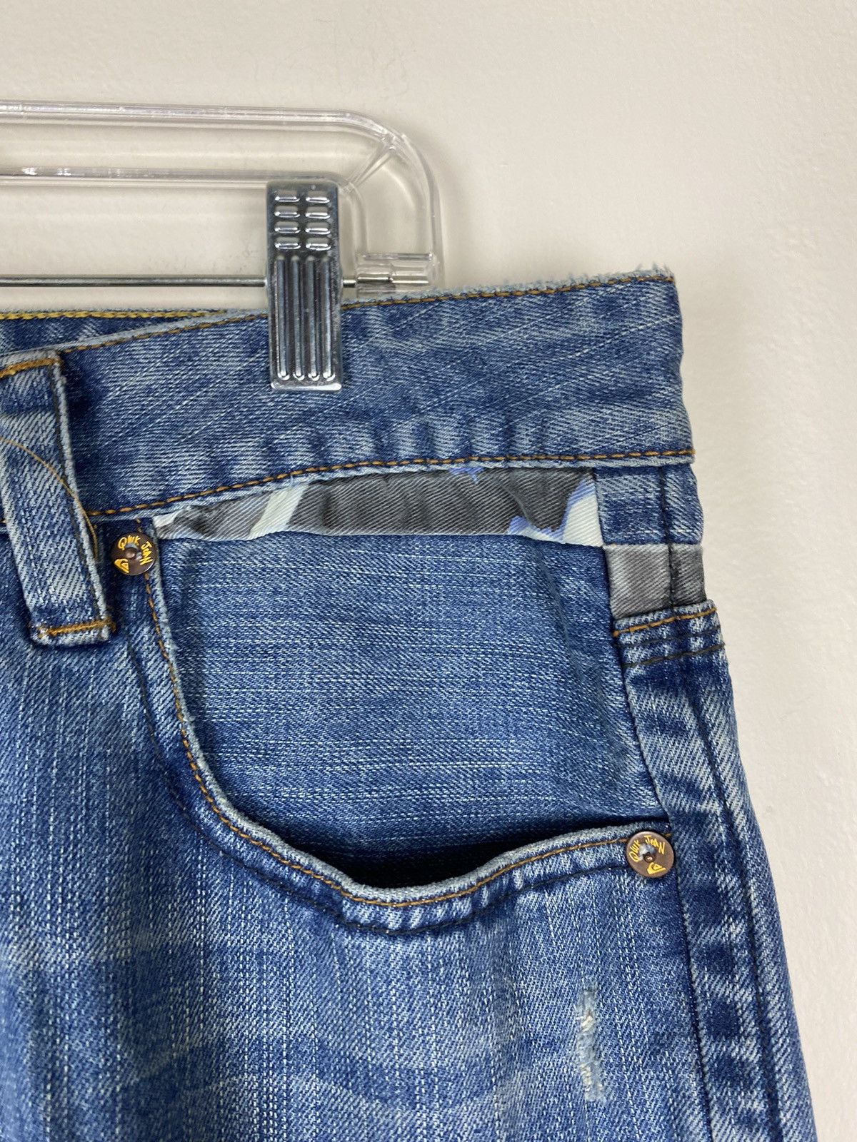 Quiksilver Vintage Quiksilver Denim Jeans Back Logo 90’s Surf Y2K Size US 36 / EU 52 - 4 Thumbnail
