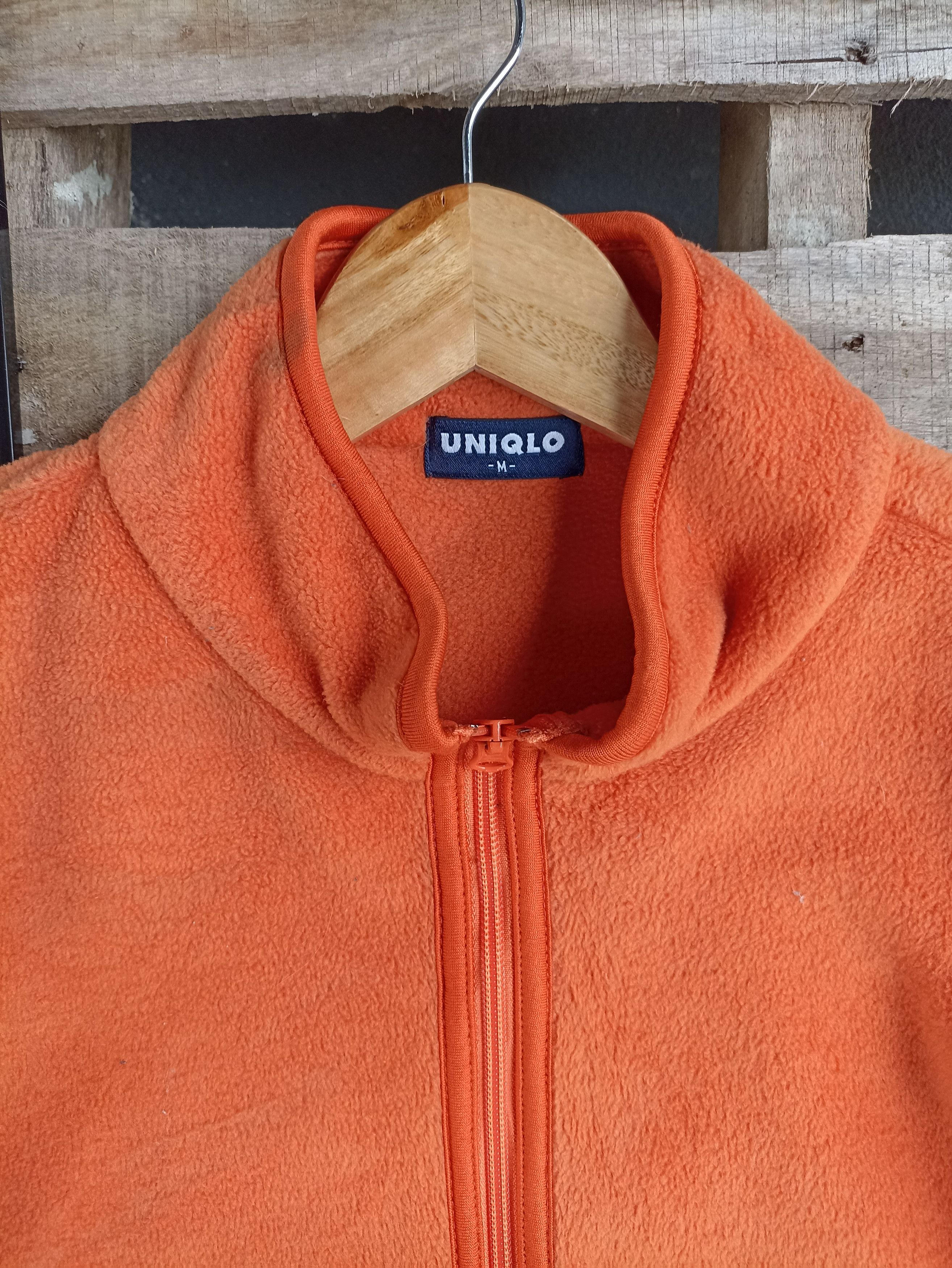 Uniqlo × Vintage Vintage Uniqlo Fleece Plain Half Zipper Size US M / EU 48-50 / 2 - 2 Thumbnail