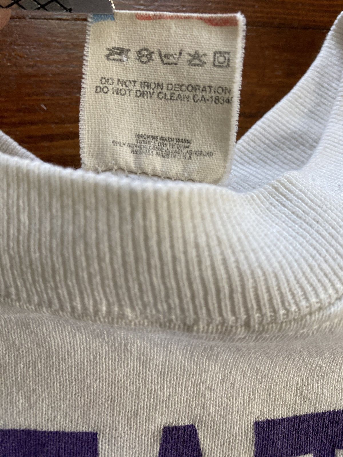NCAA Vintage 80s Kansas State Wildcats Raglan Crewneck Sweatshirt Size US L / EU 52-54 / 3 - 15 Thumbnail