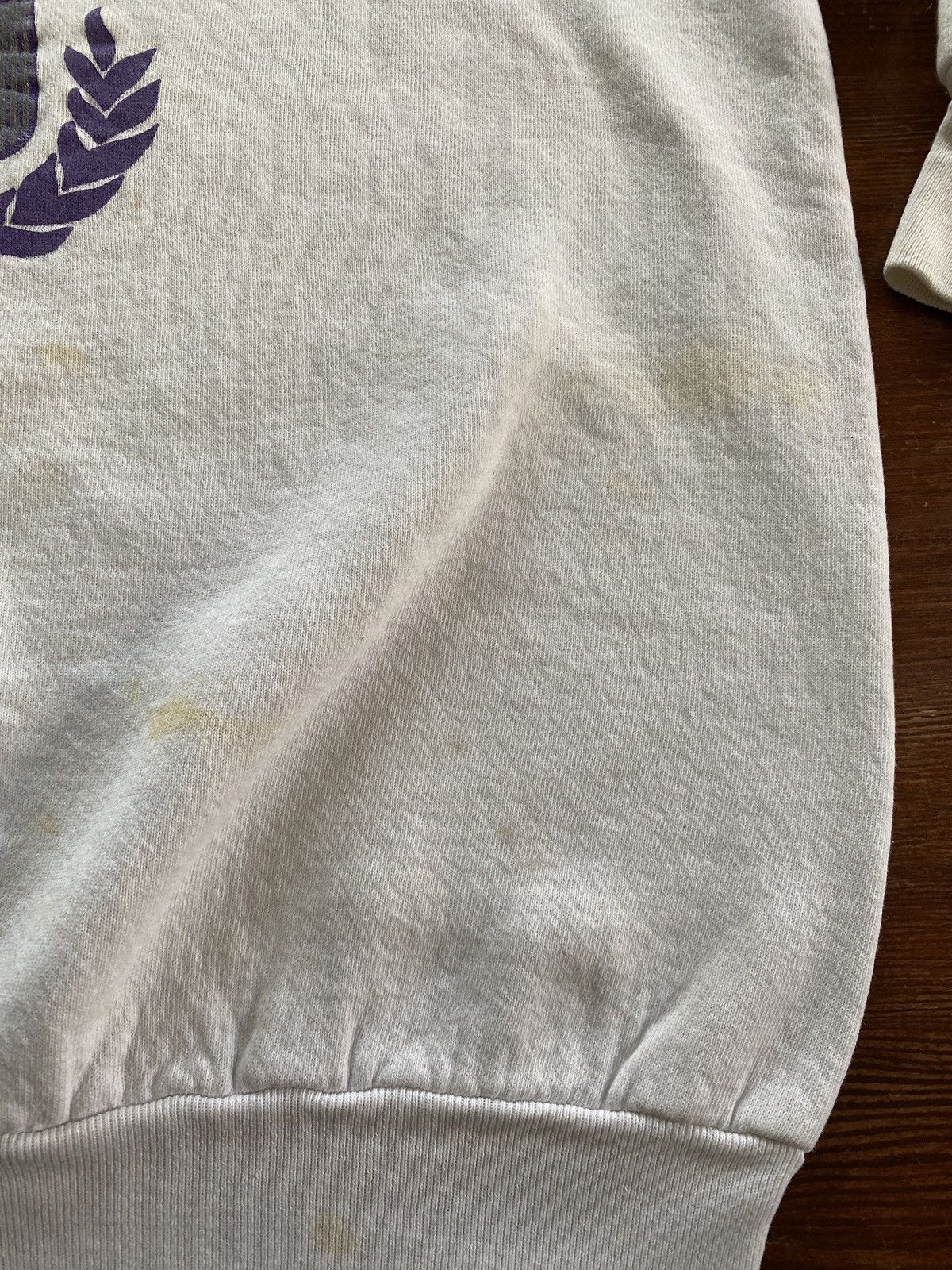 NCAA Vintage 80s Kansas State Wildcats Raglan Crewneck Sweatshirt Size US L / EU 52-54 / 3 - 5 Thumbnail
