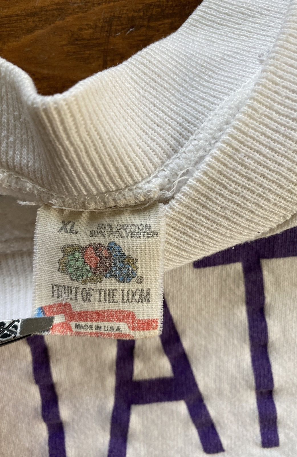 NCAA Vintage 80s Kansas State Wildcats Raglan Crewneck Sweatshirt Size US L / EU 52-54 / 3 - 14 Thumbnail