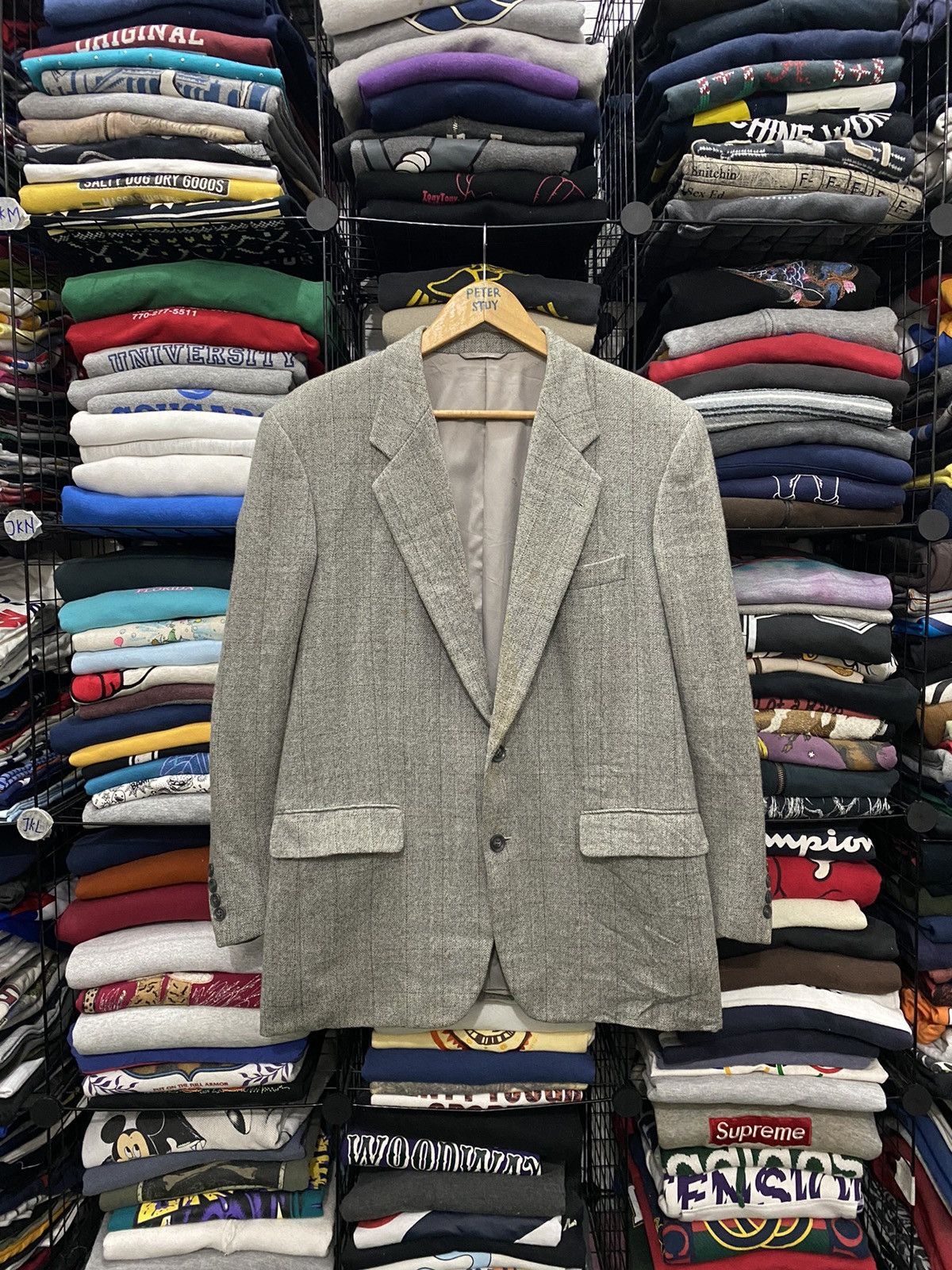 Christian Dior Monsieur × Vintage VINTAGE CHRISTIAN DIOR WOOL JACKET Size US M / EU 48-50 / 2 - 1 Thumbnail