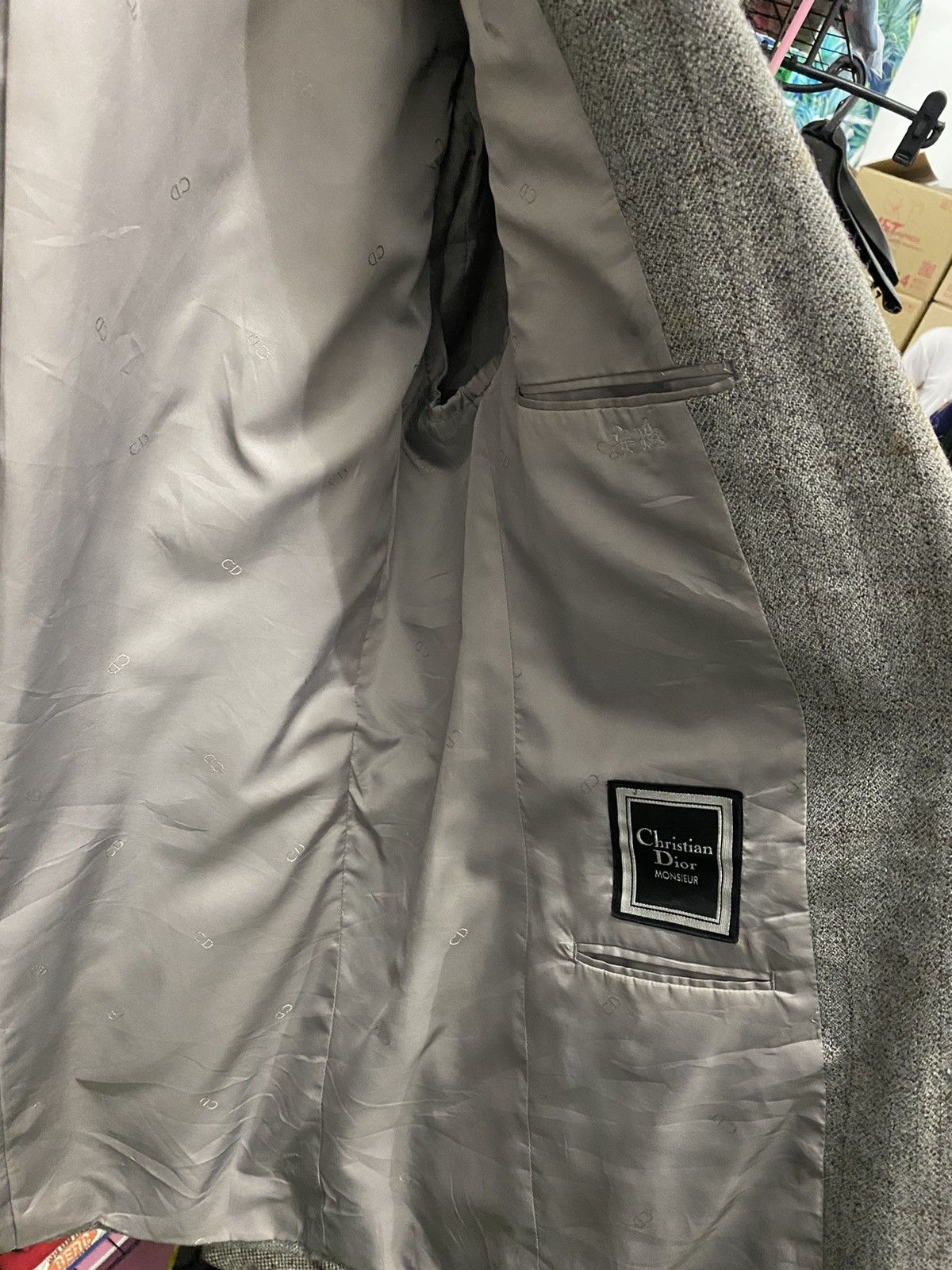 Christian Dior Monsieur × Vintage VINTAGE CHRISTIAN DIOR WOOL JACKET Size US M / EU 48-50 / 2 - 9 Thumbnail