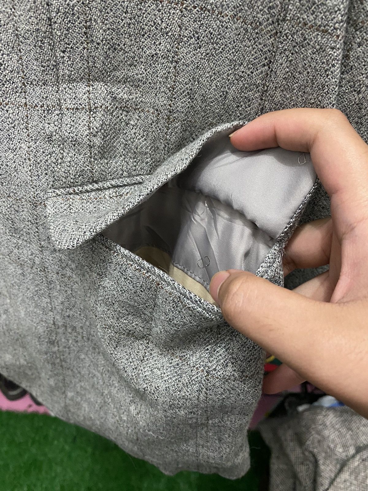 Christian Dior Monsieur × Vintage VINTAGE CHRISTIAN DIOR WOOL JACKET Size US M / EU 48-50 / 2 - 6 Thumbnail
