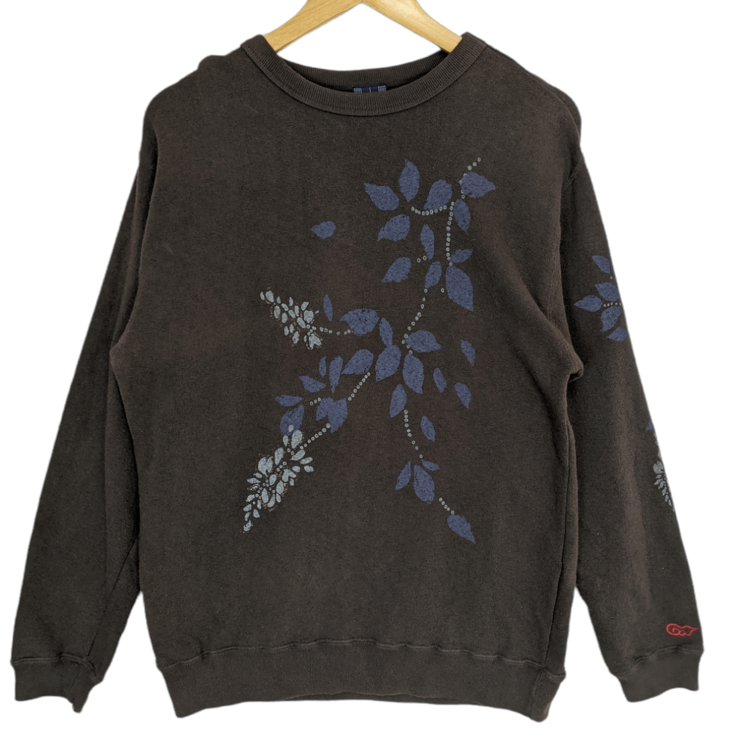 Global Work Japan GLOBAL WORK Art Flower Painted Jumper Sweatshirt Size US S / EU 44-46 / 1 - 2 Thumbnail