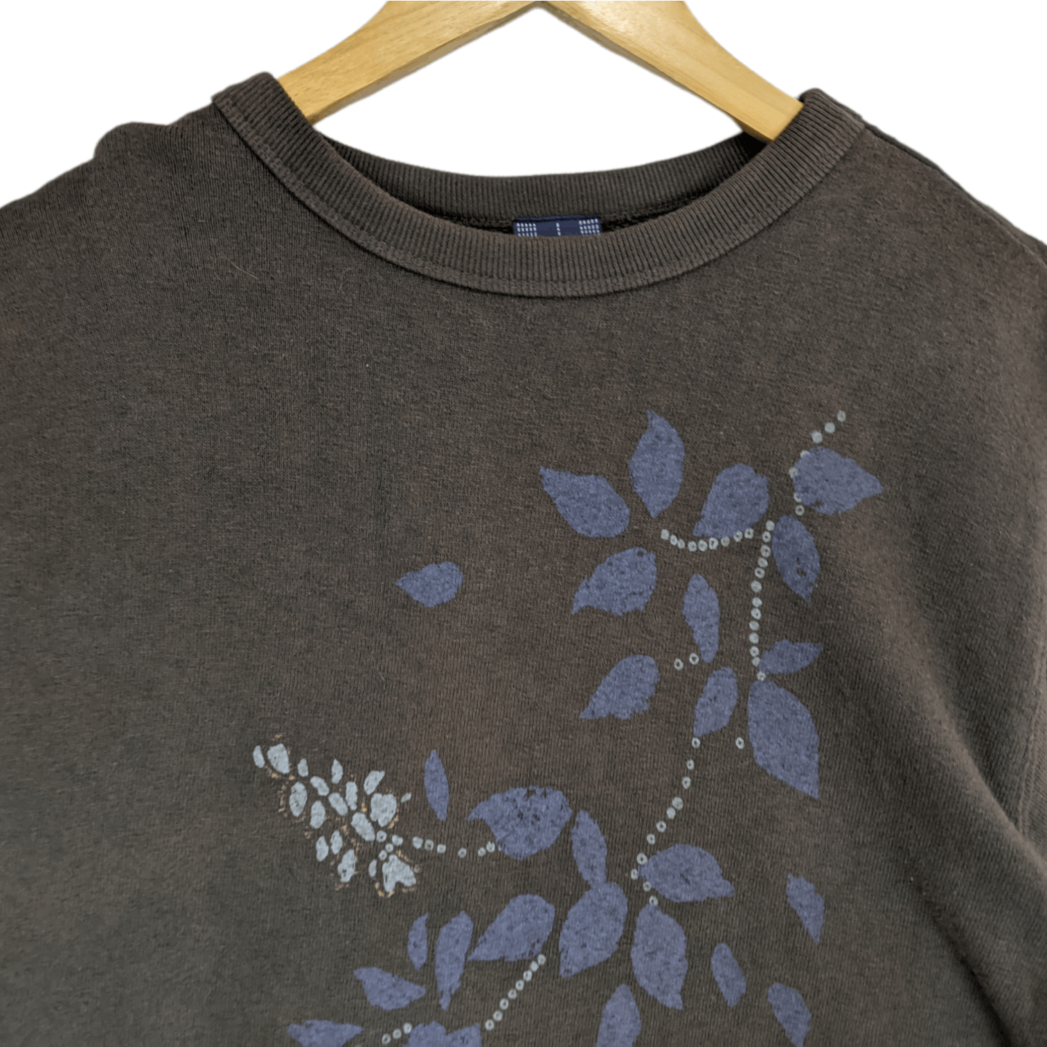 Global Work Japan GLOBAL WORK Art Flower Painted Jumper Sweatshirt Size US S / EU 44-46 / 1 - 3 Thumbnail