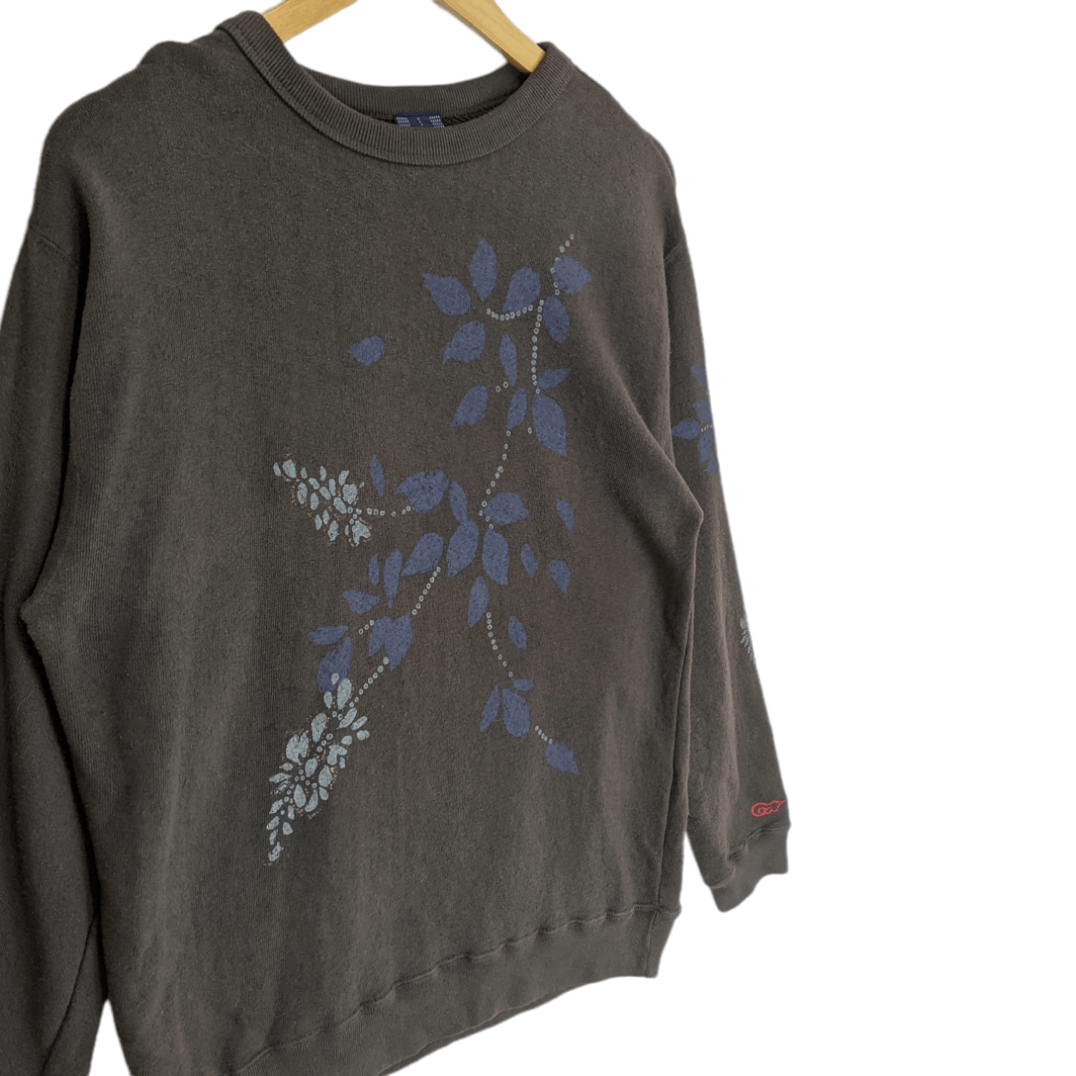 Global Work Japan GLOBAL WORK Art Flower Painted Jumper Sweatshirt Size US S / EU 44-46 / 1 - 4 Thumbnail