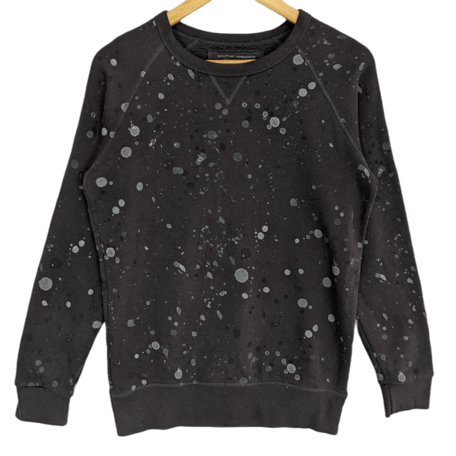 Pull & Bear PULL & BEAR Art Painted Jumper Sweatshirt Size US S / EU 44-46 / 1 - 2 Thumbnail