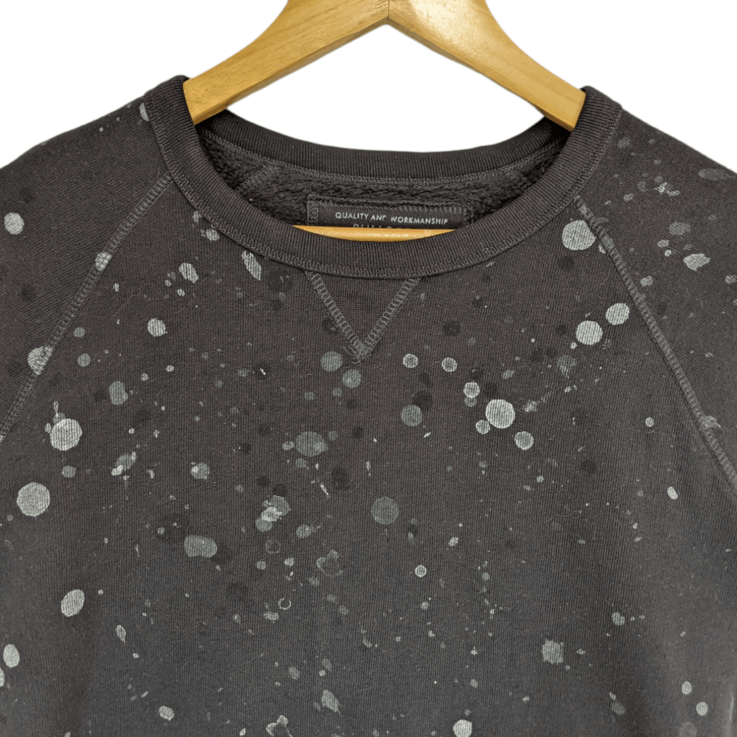 Pull & Bear PULL & BEAR Art Painted Jumper Sweatshirt Size US S / EU 44-46 / 1 - 4 Thumbnail